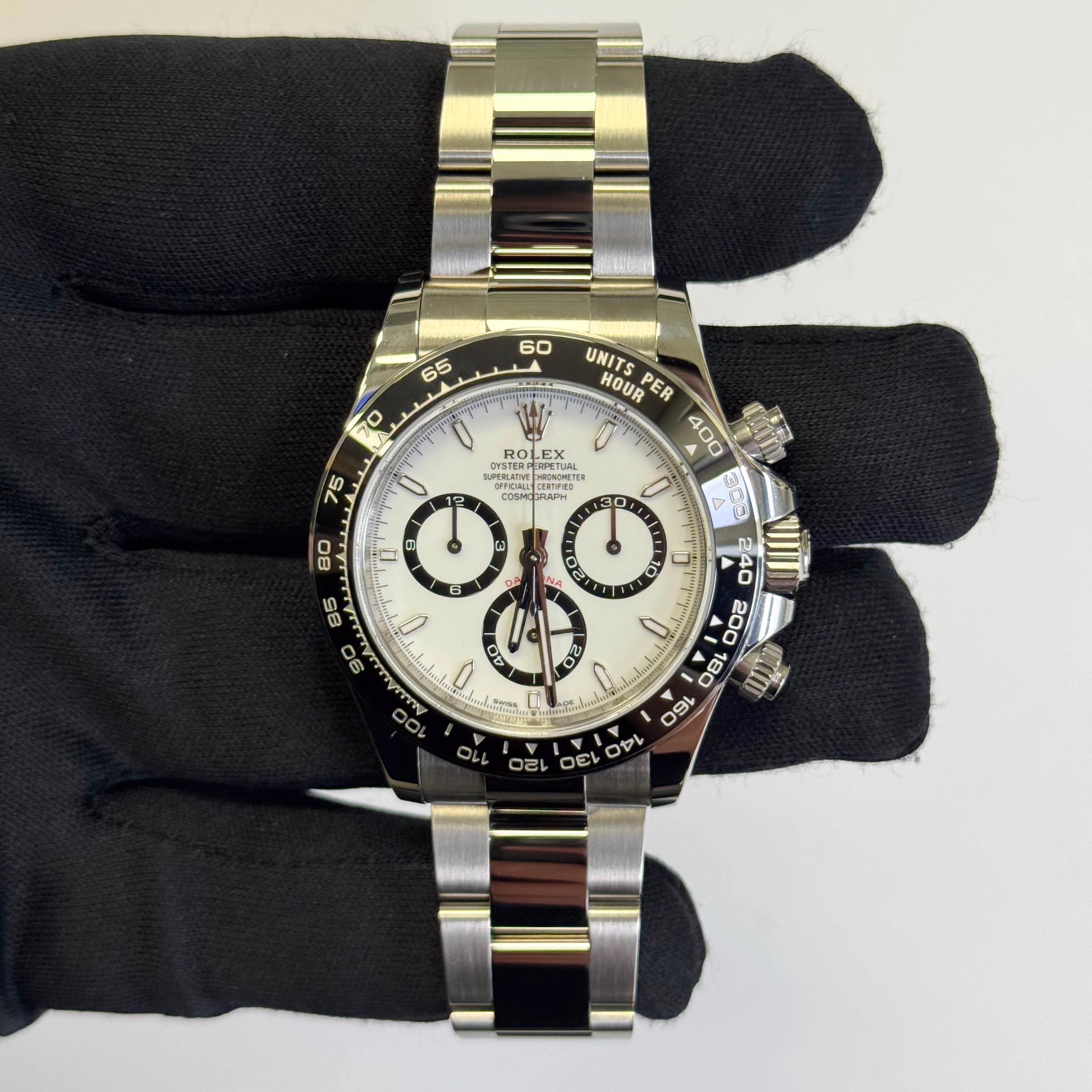 Rolex Daytona 40mm White Dial Watch Ref# 126500LN - Image 2
