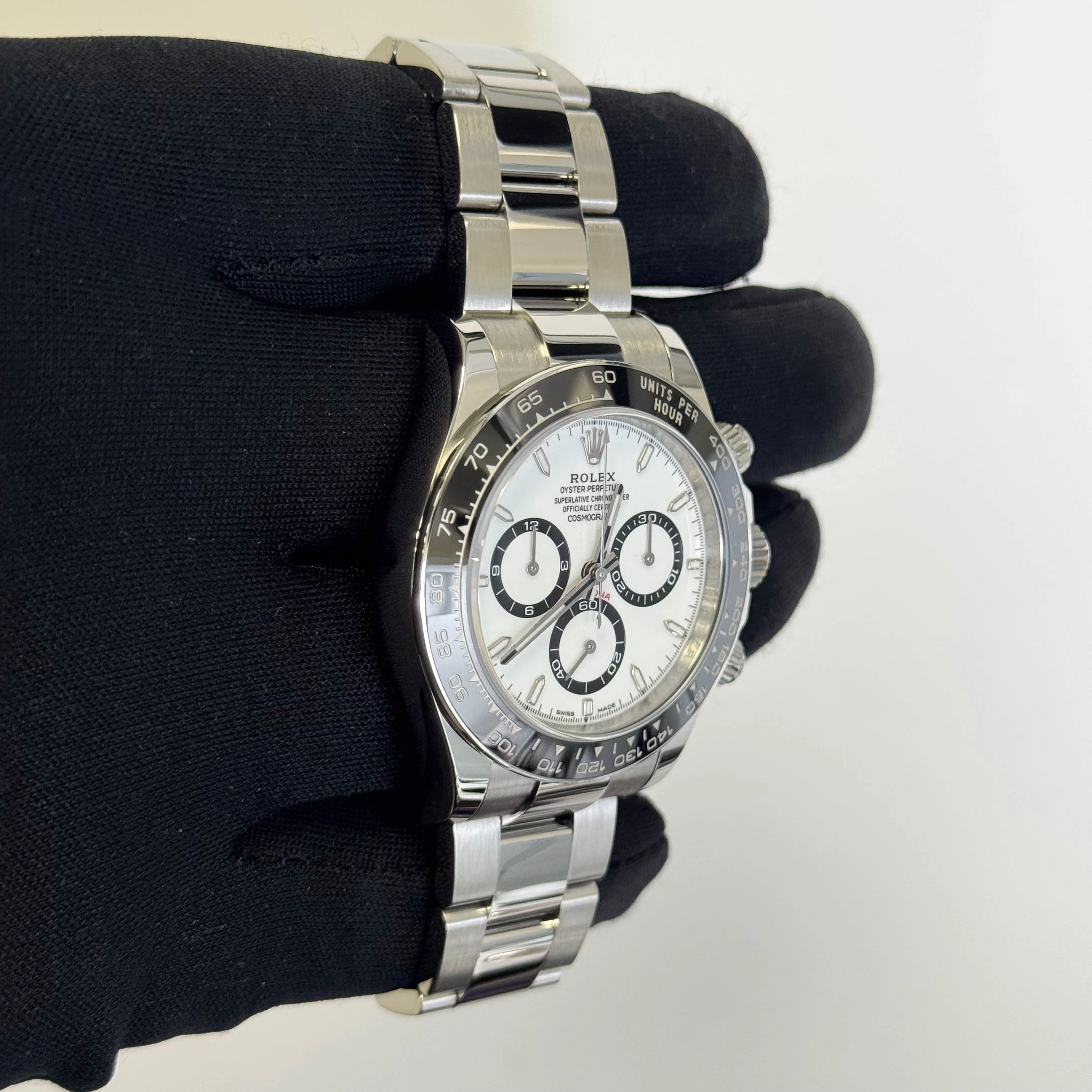 Rolex Daytona 40mm White Dial Watch Ref# 126500LN - Image 3