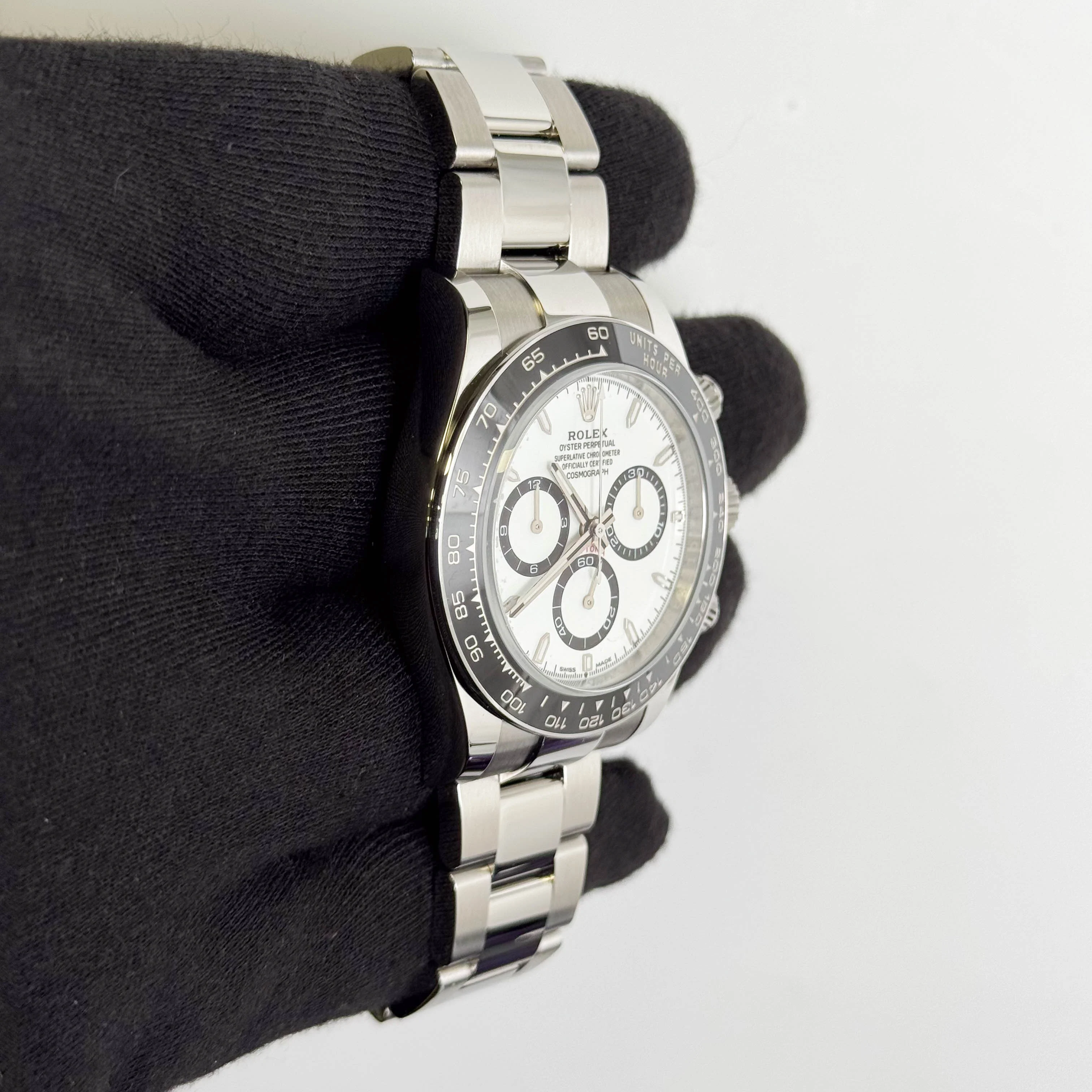 Rolex Daytona 40mm White Dial Watch Ref# 126500LN - Image 3