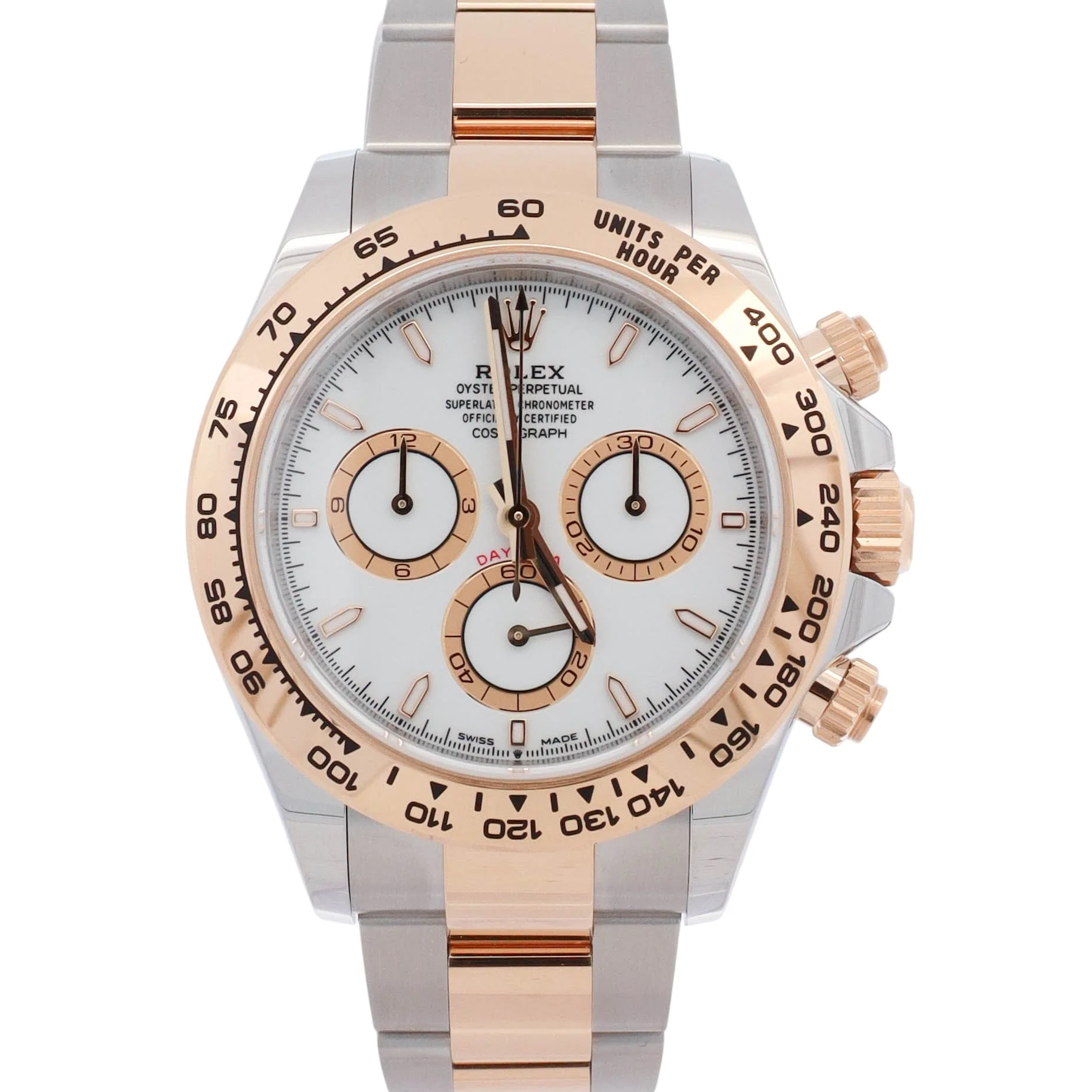 Rolex Daytona 40mm White Dial Watch Ref # 126503