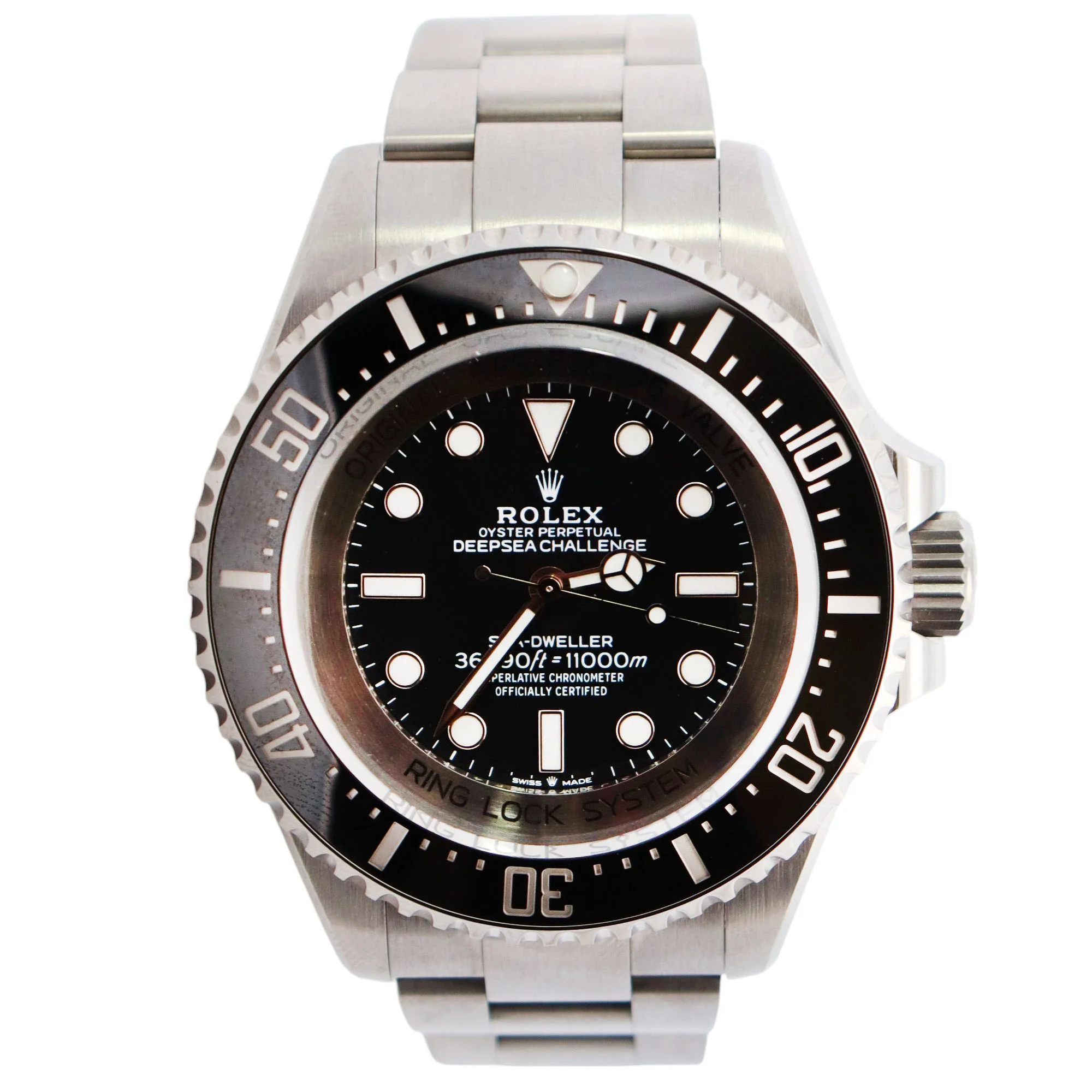 Rolex Deepsea 50mm Black Dial Watch Ref# 126067