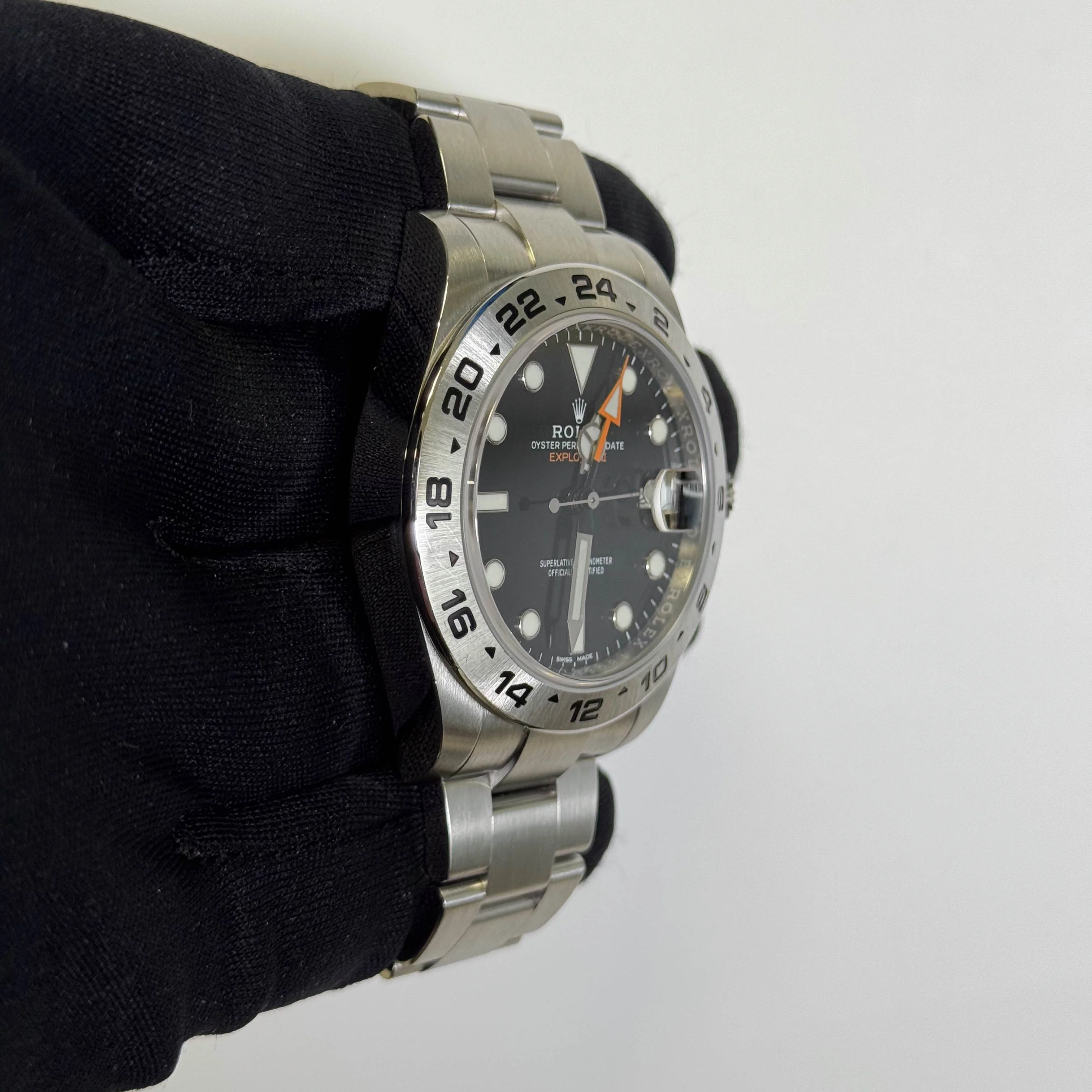 Rolex Explorer II 42mm Black Dial Watch Ref# 216570 - Image 3