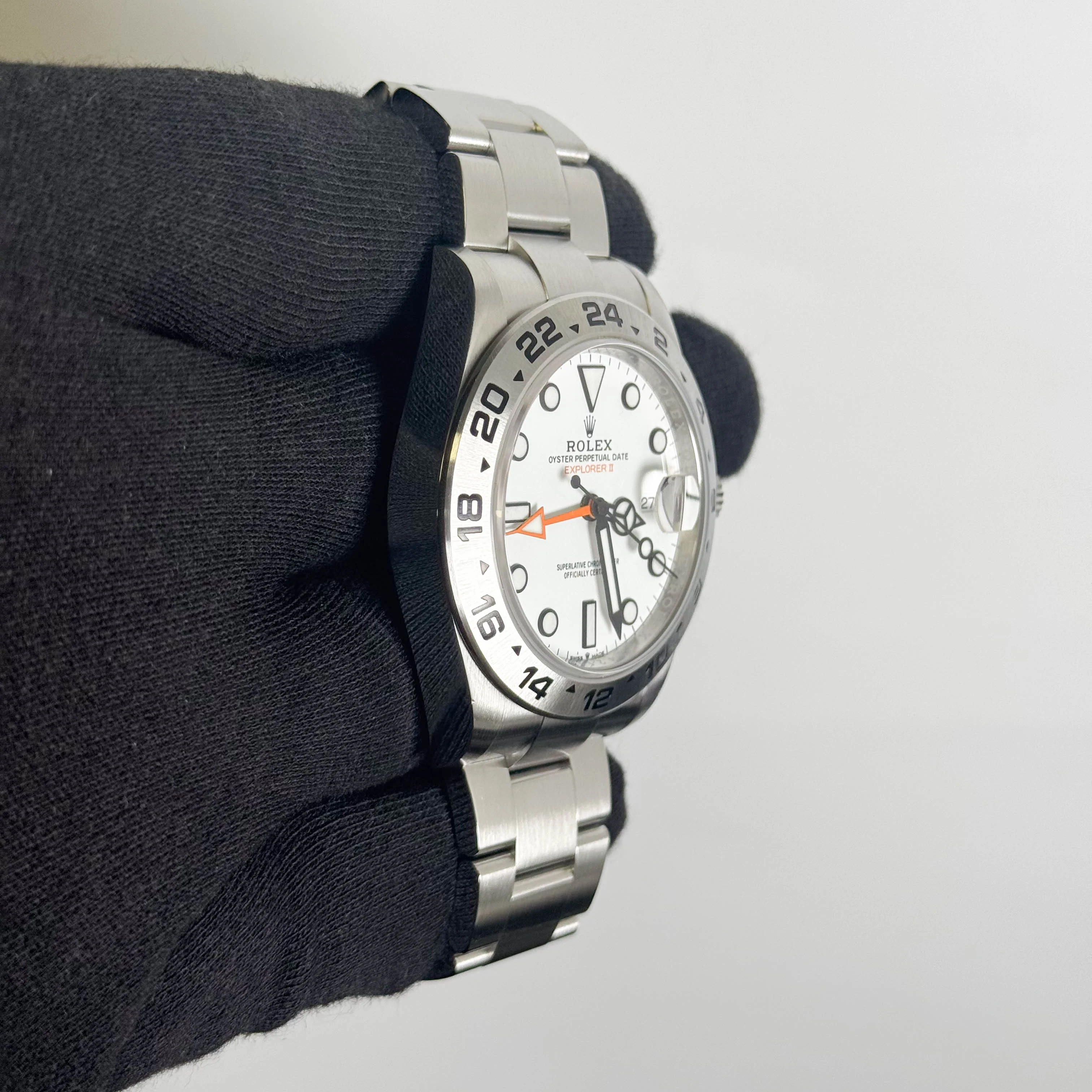 Rolex Explorer II 42mm White Dial Watch Ref# 226570 - Image 3