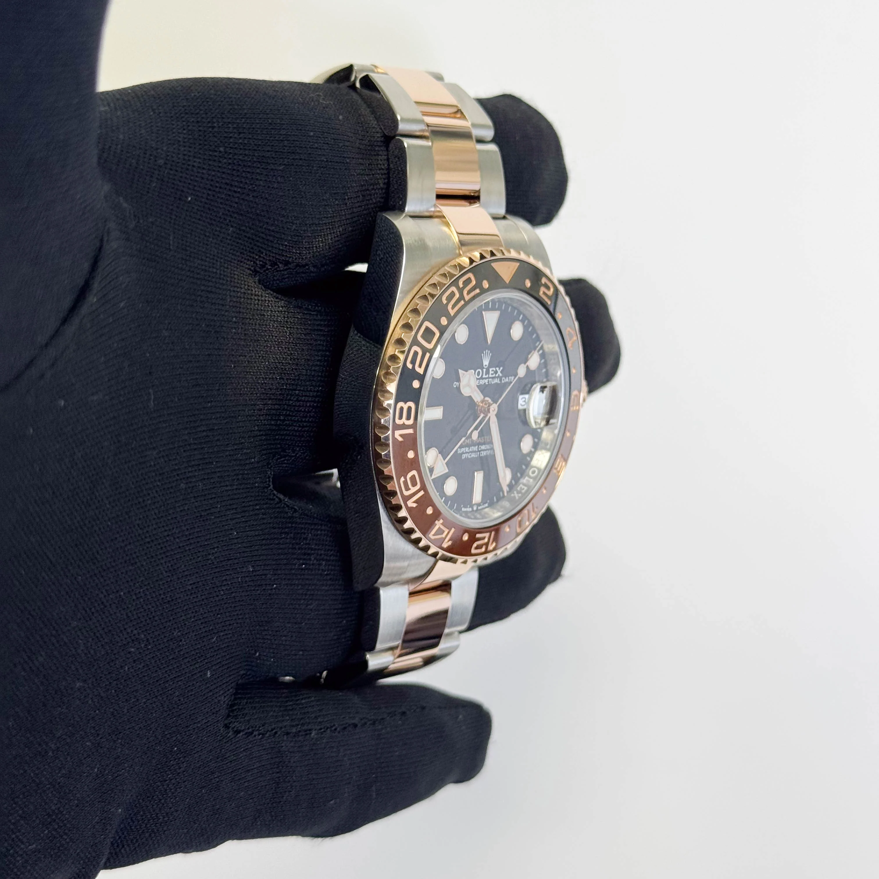 Rolex GMT-Master II 40mm Black Dial Watch Ref# 126711CHNR - Image 3