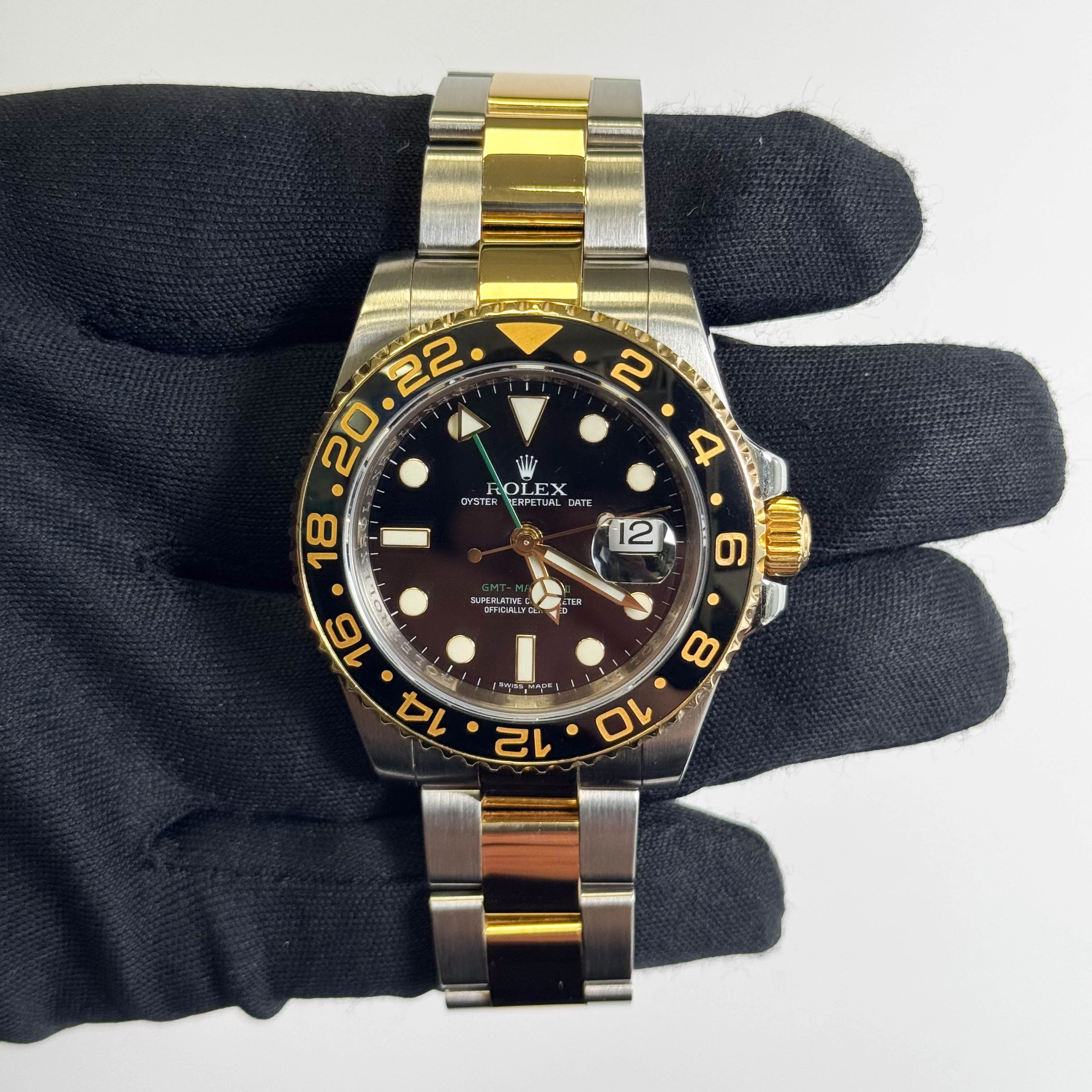 Rolex GMT-Master II 40mm Black Dial Watch Ref# 116713 - Image 2