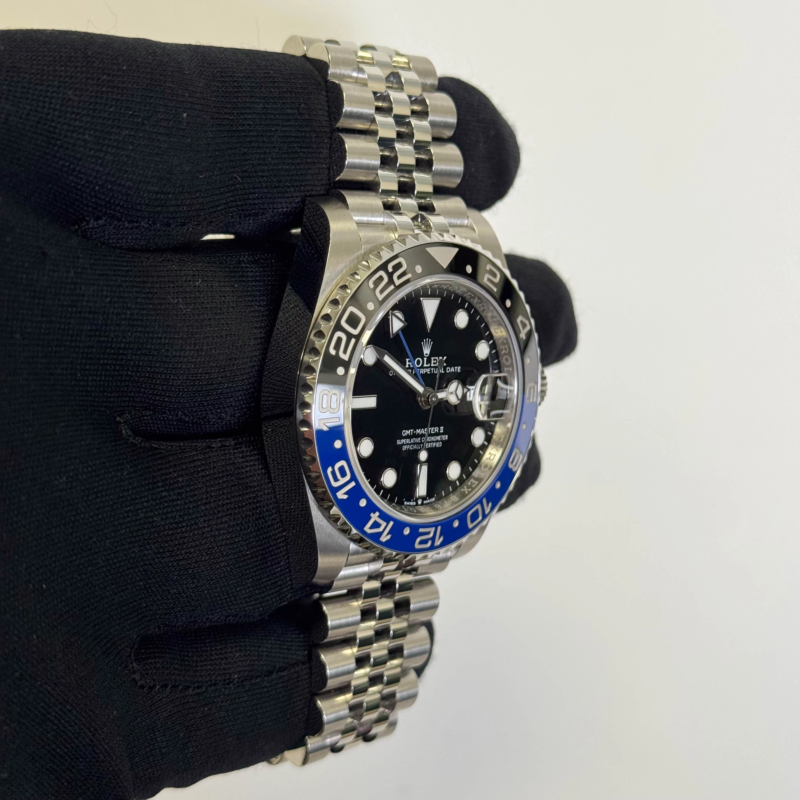 Rolex GMT Master II 40mm "Batgirl" Black Dial Watch Ref# 126710BLNR - Image 3