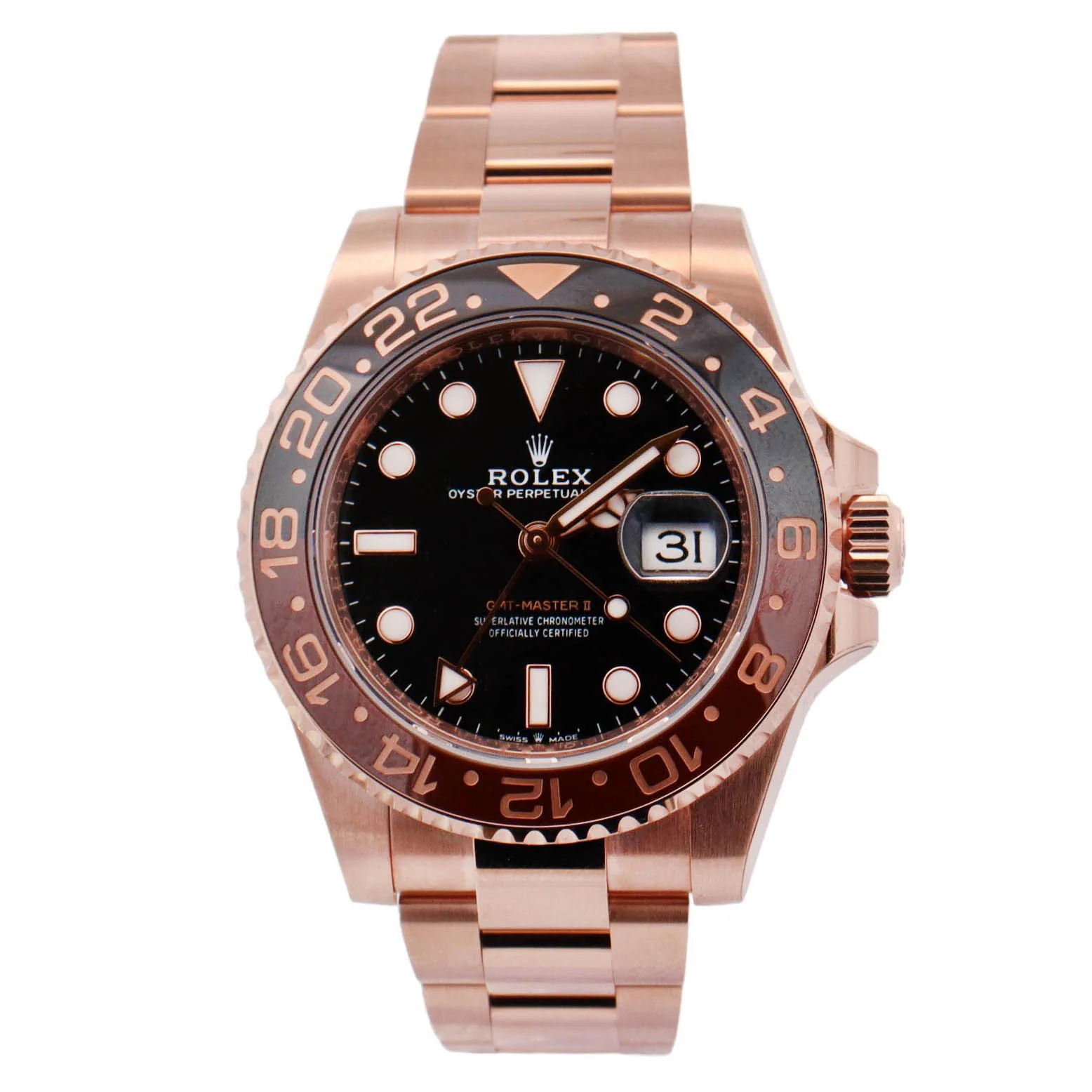 Rolex GMT-Master II 40mm Black Dial Ref# 126715CHNR