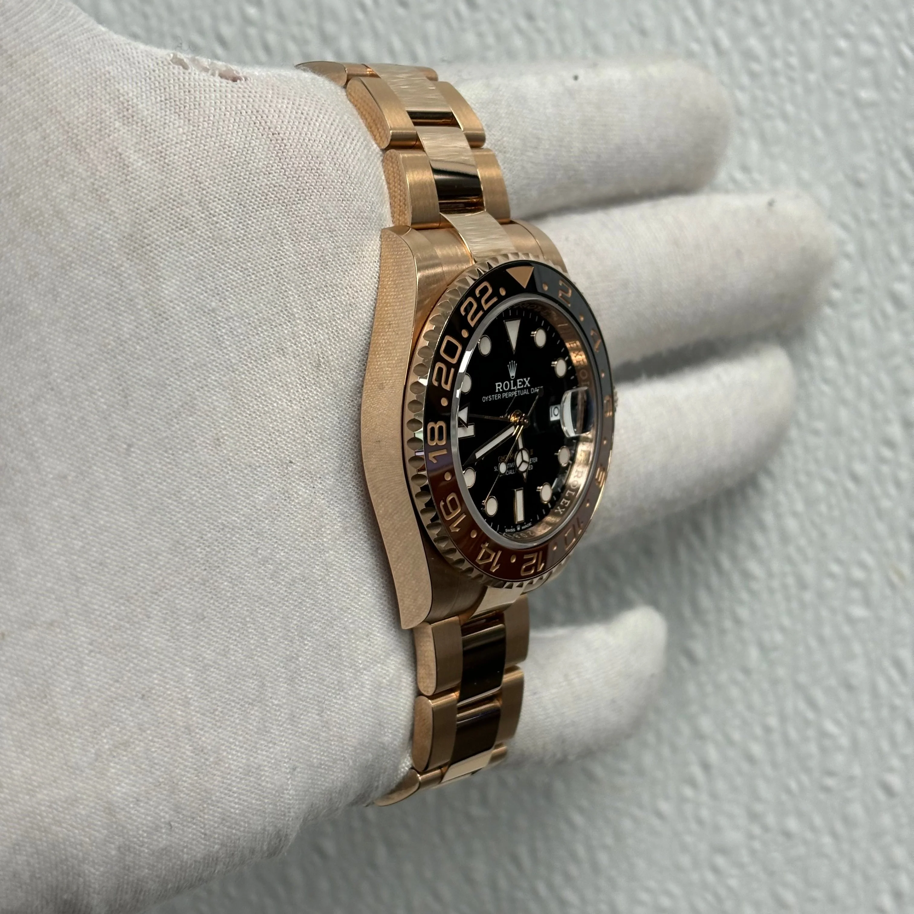 Rolex GMT-Master II 40mm Black Dial Ref# 126715CHNR - Image 3