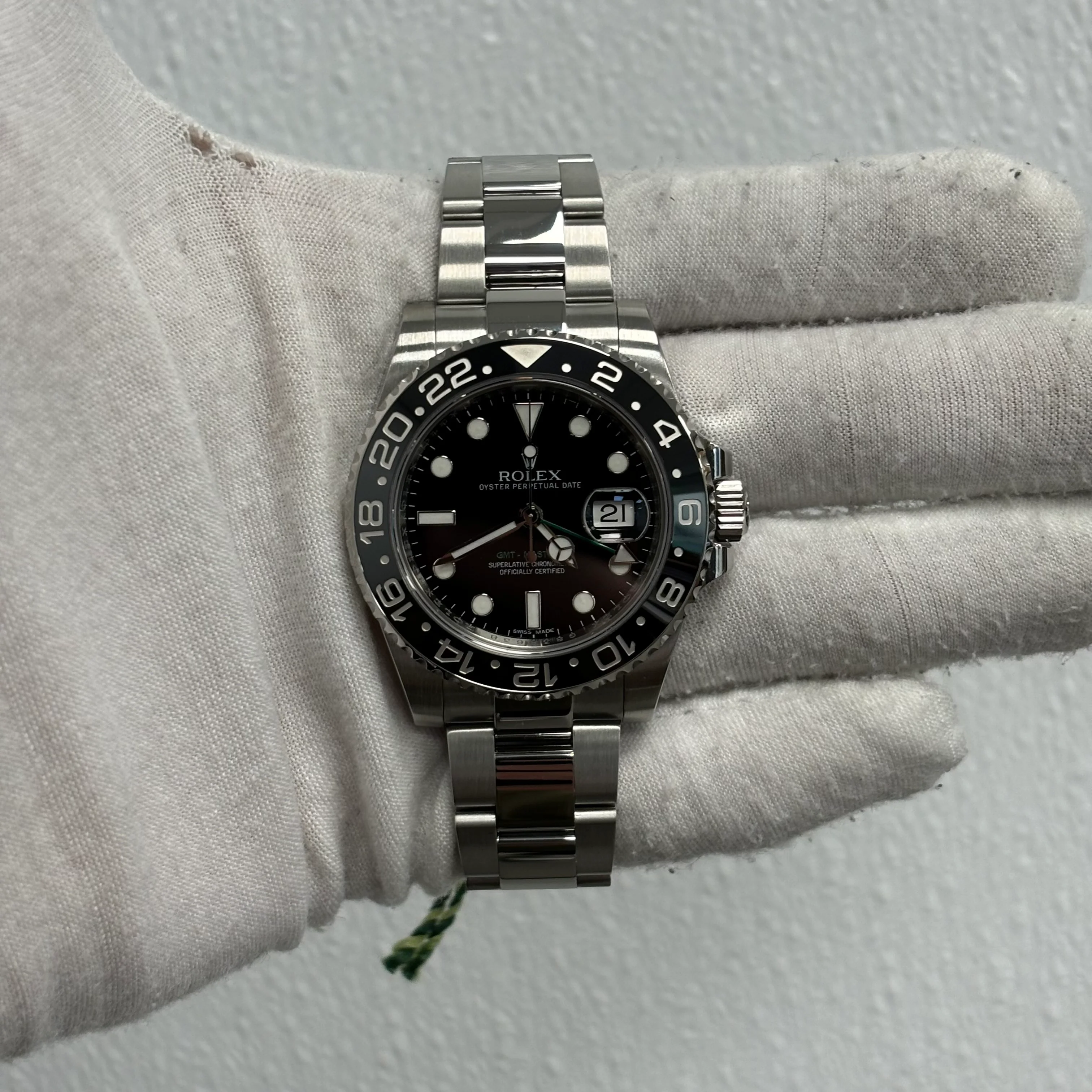Rolex GMT-Master II 40mm Black Dial Watch Ref# 116710 - Image 2