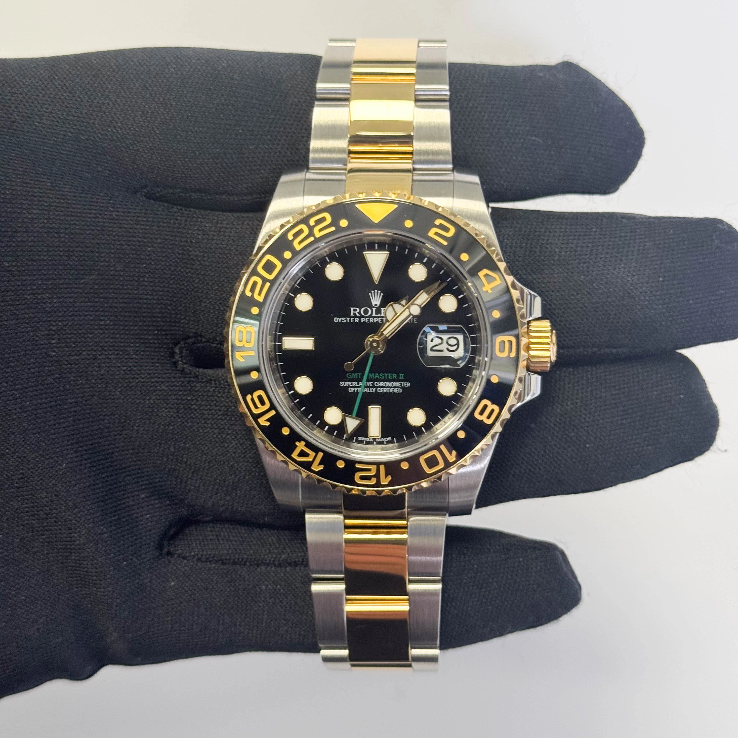 Rolex GMT-Master II 40mm Black Dial Watch Ref# 116713LN - Image 2