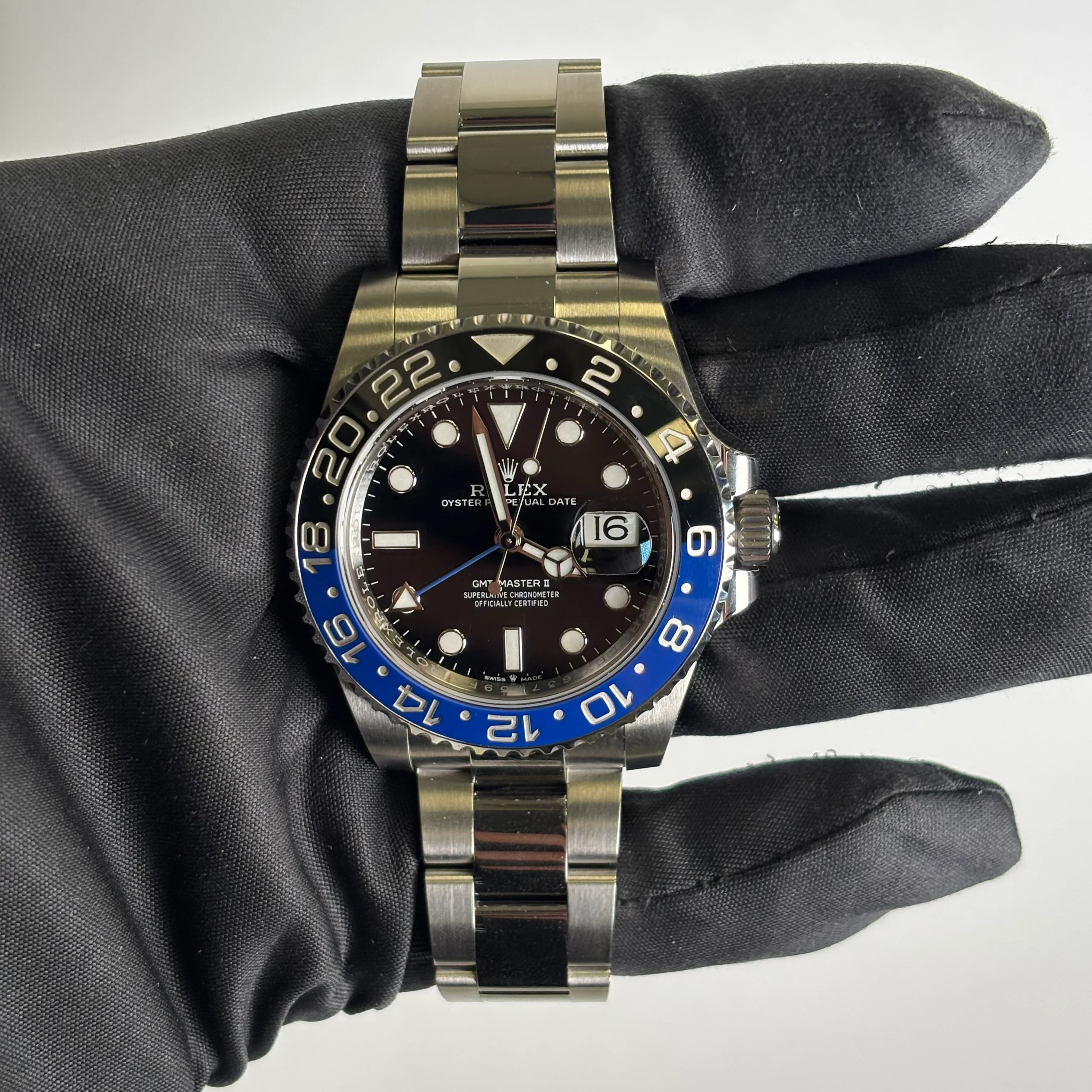 Rolex GMT-Master II 40mm Black Dial Watch Ref# 126710BLNR - Image 2