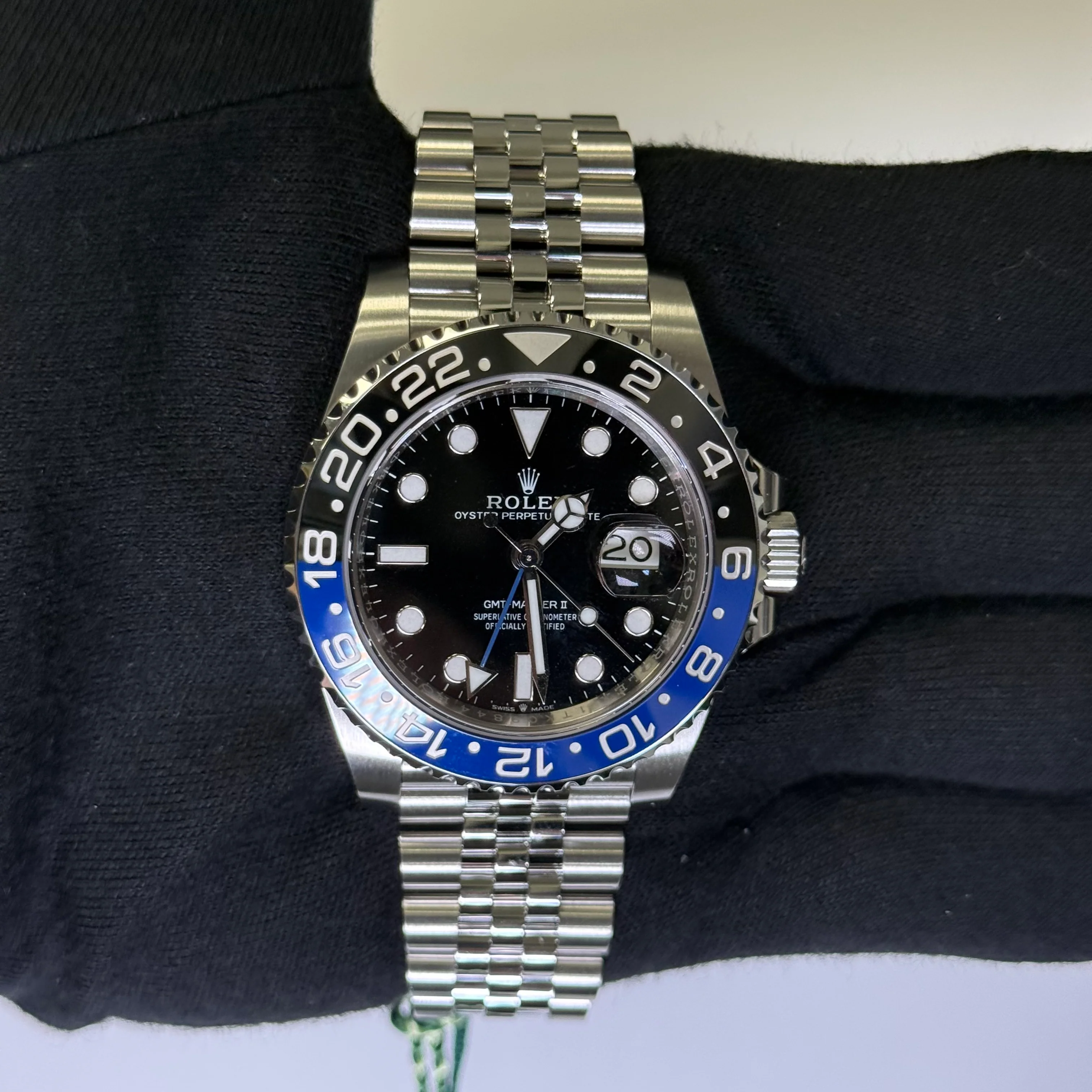Rolex GMT-Master II 40mm Black Dial Watch Ref# 126710BLNR - Image 2