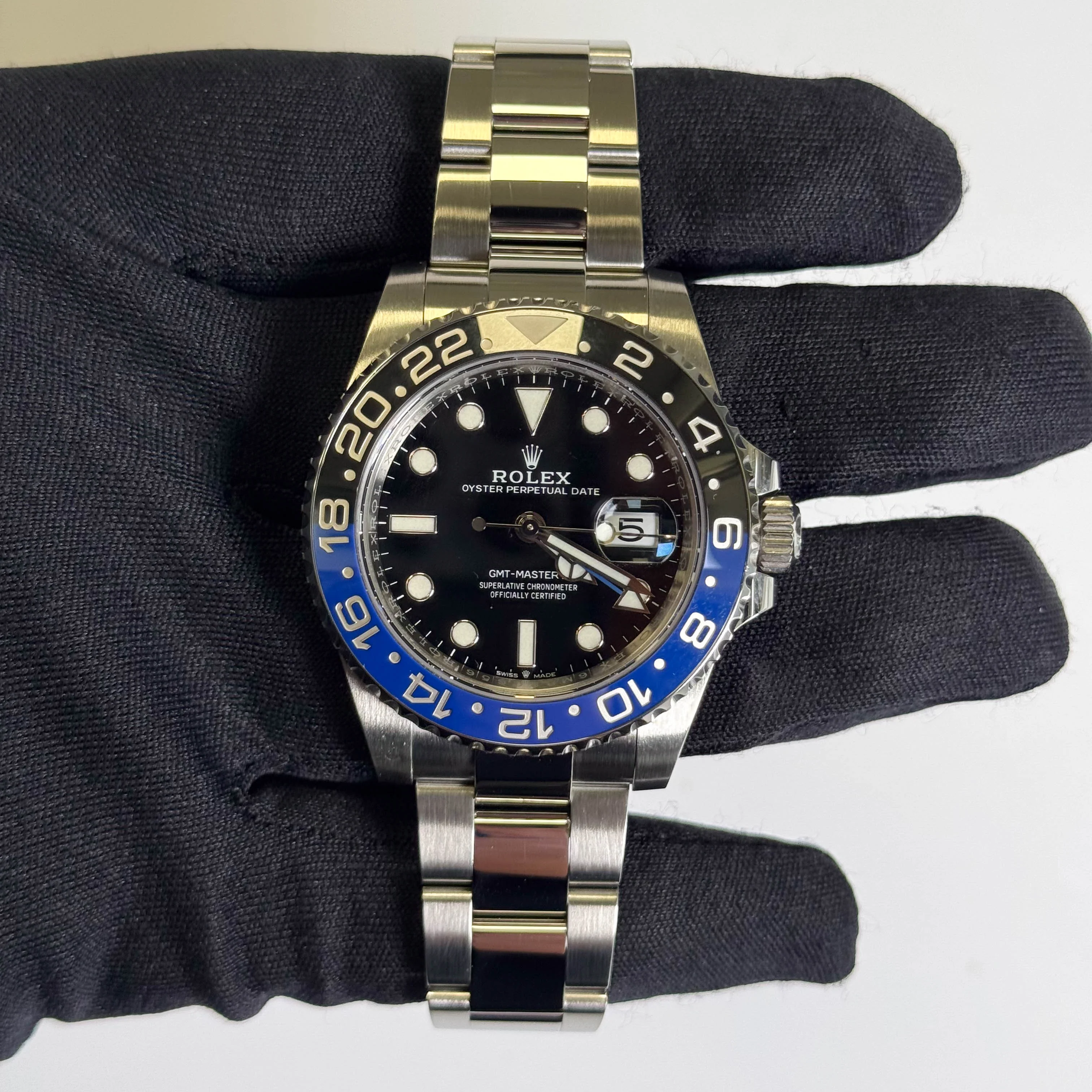 Rolex GMT-Master II 40mm Black Dial Watch Ref# 126710BLNR - Image 2