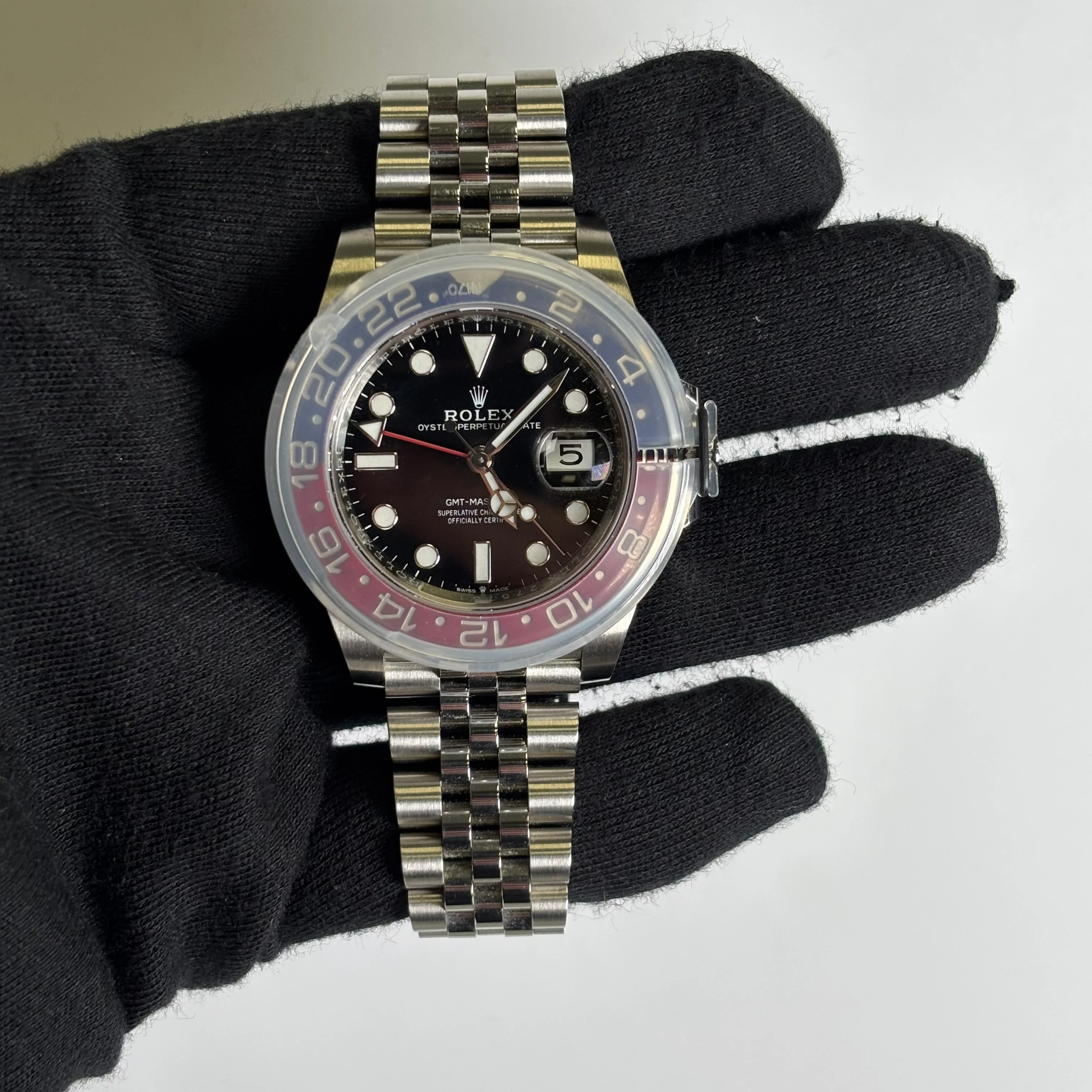 Rolex GMT-Master II 40mm Black Dial Watch Ref# 126710BLRO - Image 2