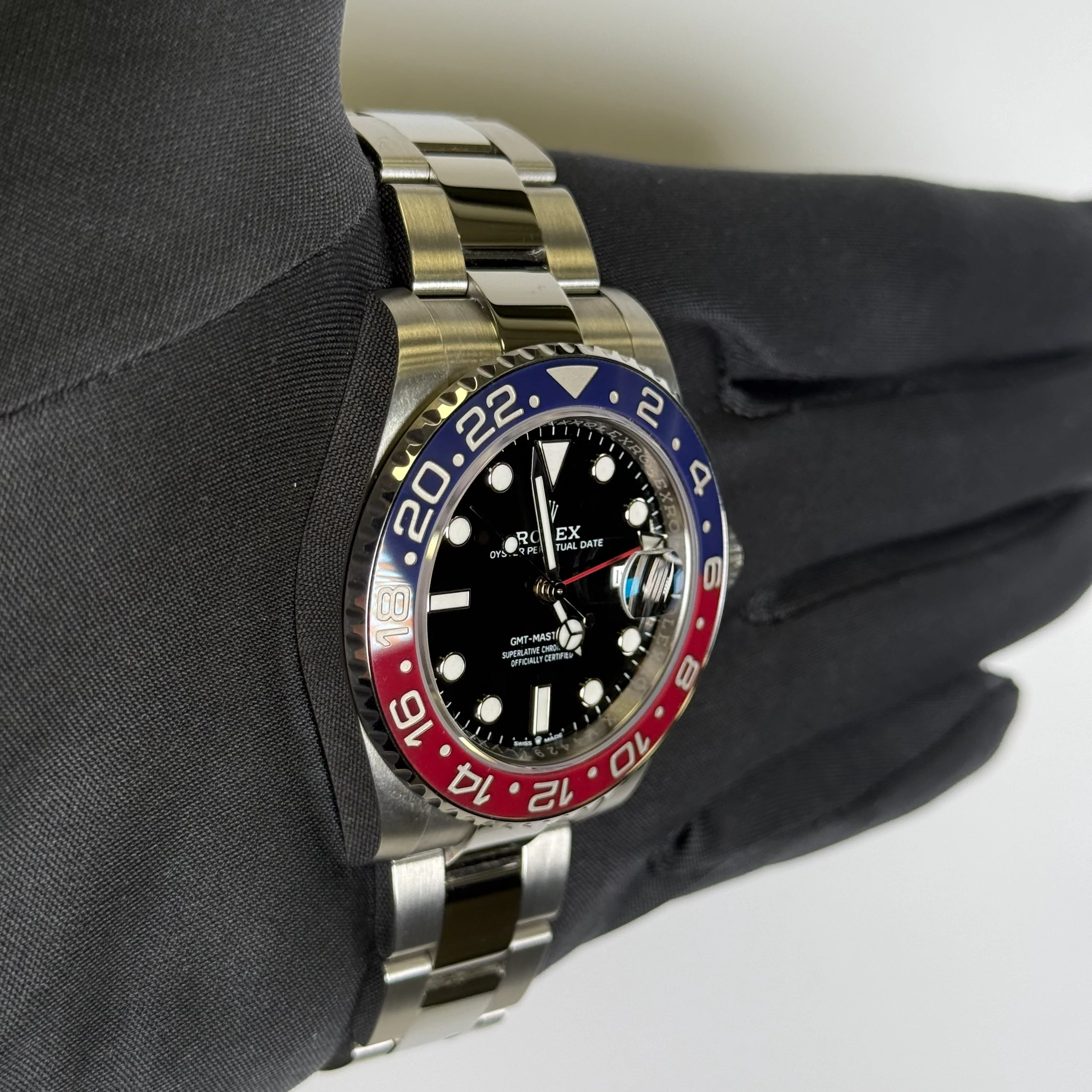 Rolex GMT-Master II 40mm Black Dial Watch Ref# 126710BLRO - Image 3