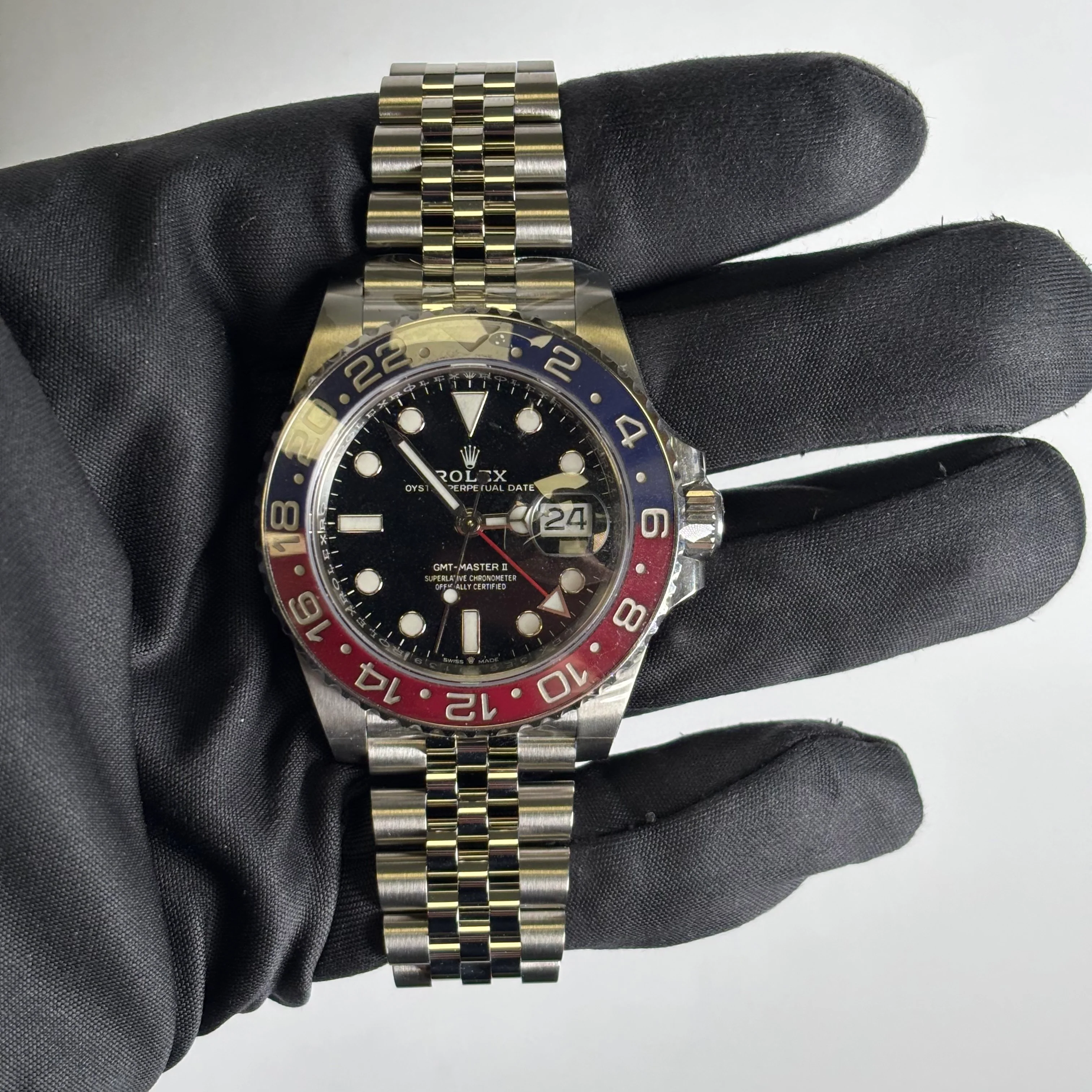 Rolex GMT-Master II 40mm Black Dial Watch Ref# 126710BLRO - Image 2
