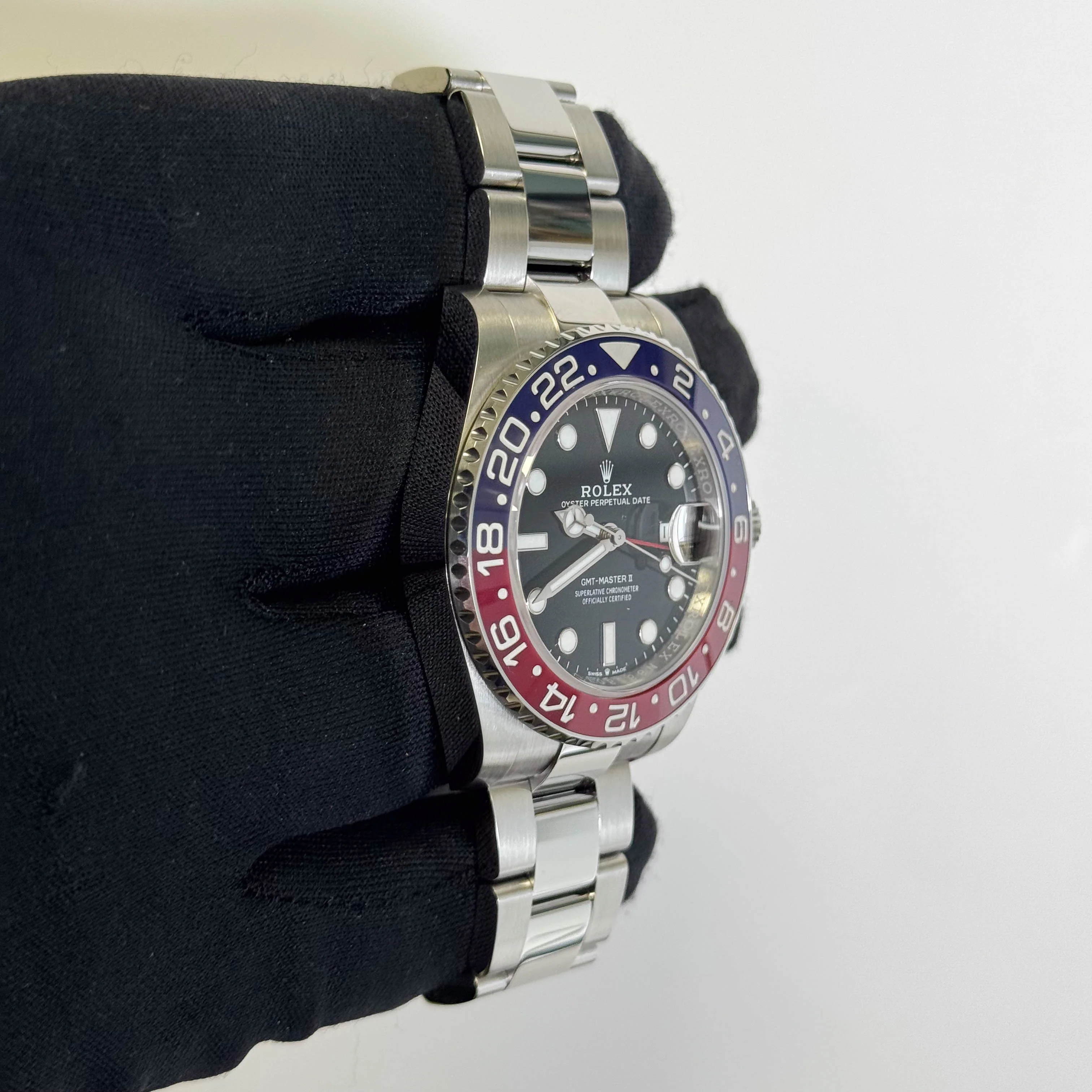 Rolex GMT-Master II 40mm Black Dial Watch Ref# 126710BLRO - Image 3