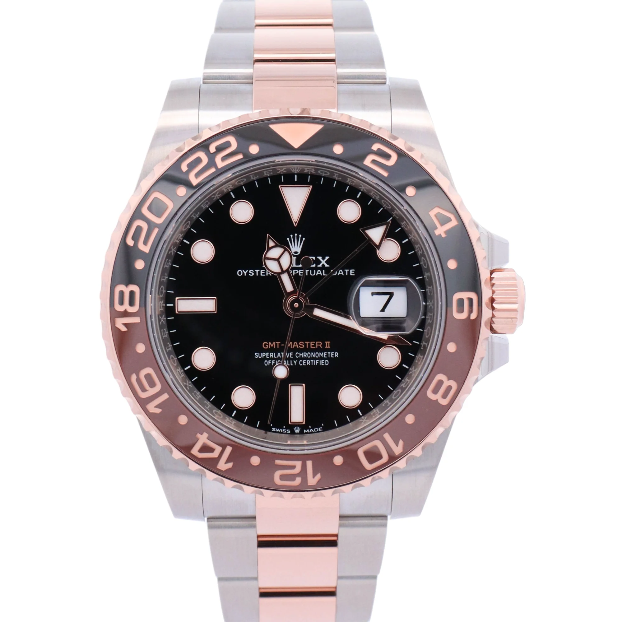 Rolex GMT-Master II 40mm Black Dial Watch Ref# 126711CHNR