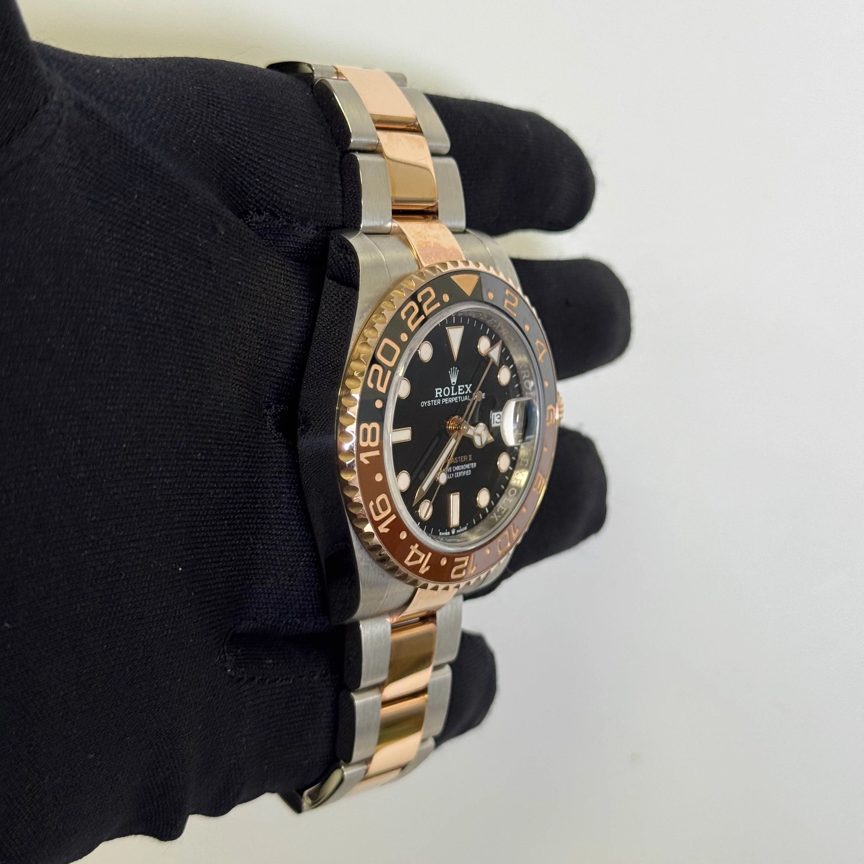 Rolex GMT-Master II 40mm Black Dial Watch Ref# 126711CHNR - Image 3