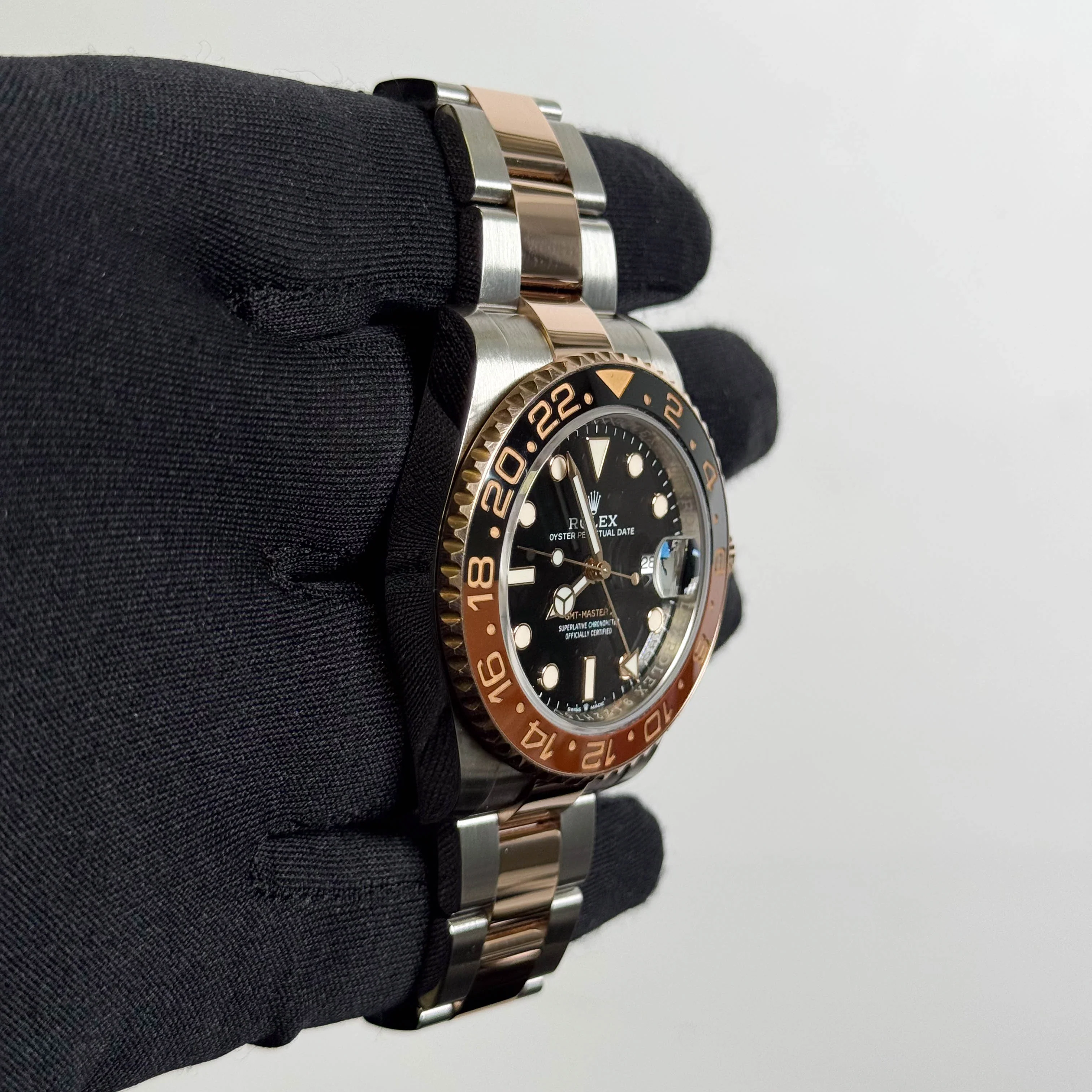 Rolex GMT-Master II 40mm Black Dial Watch Ref# 126711CHNR - Image 3