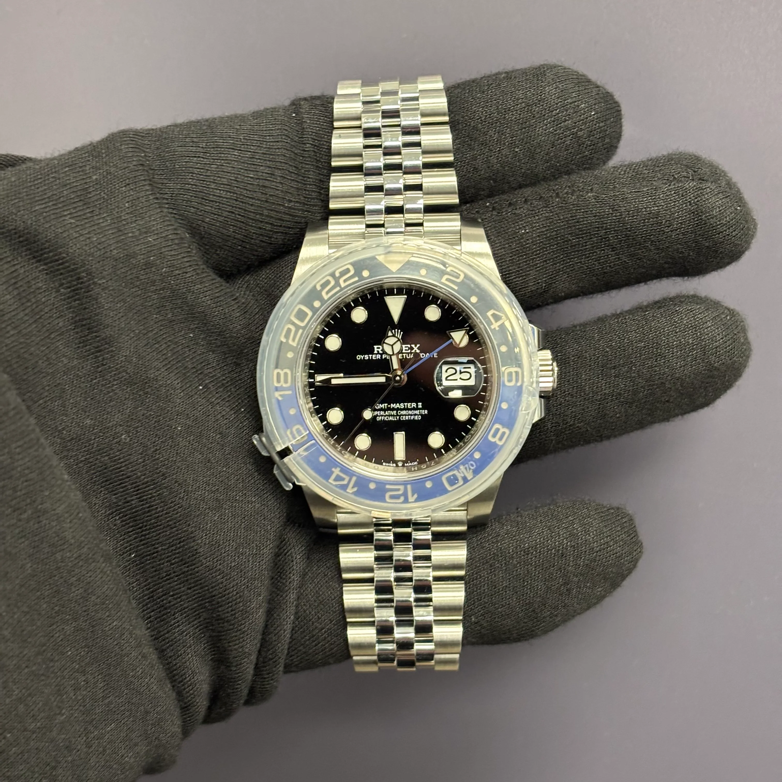 Rolex GMT-Master II 40mm Black Dial Watch Ref# 12671BLNR - Image 2