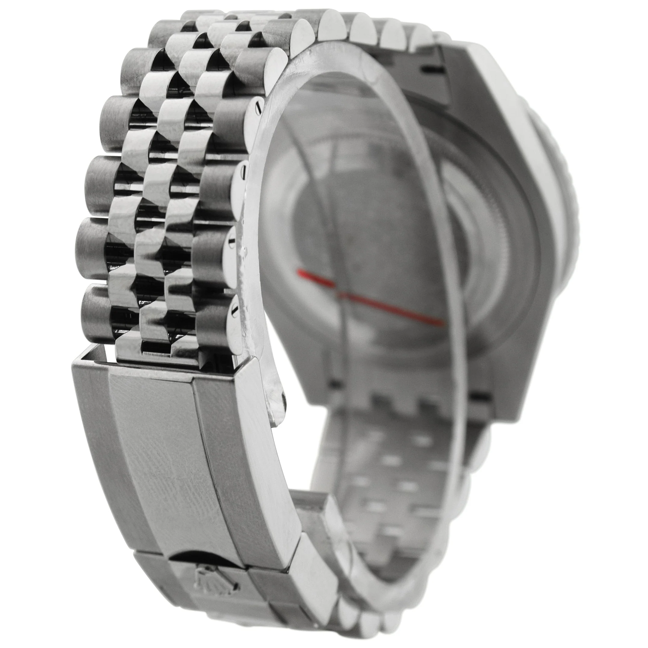 Rolex GMT Master II "Pepsi" Stainless Steel 40mm Black Dot Dial Watch Reference#: 116710BLNR - Image 3