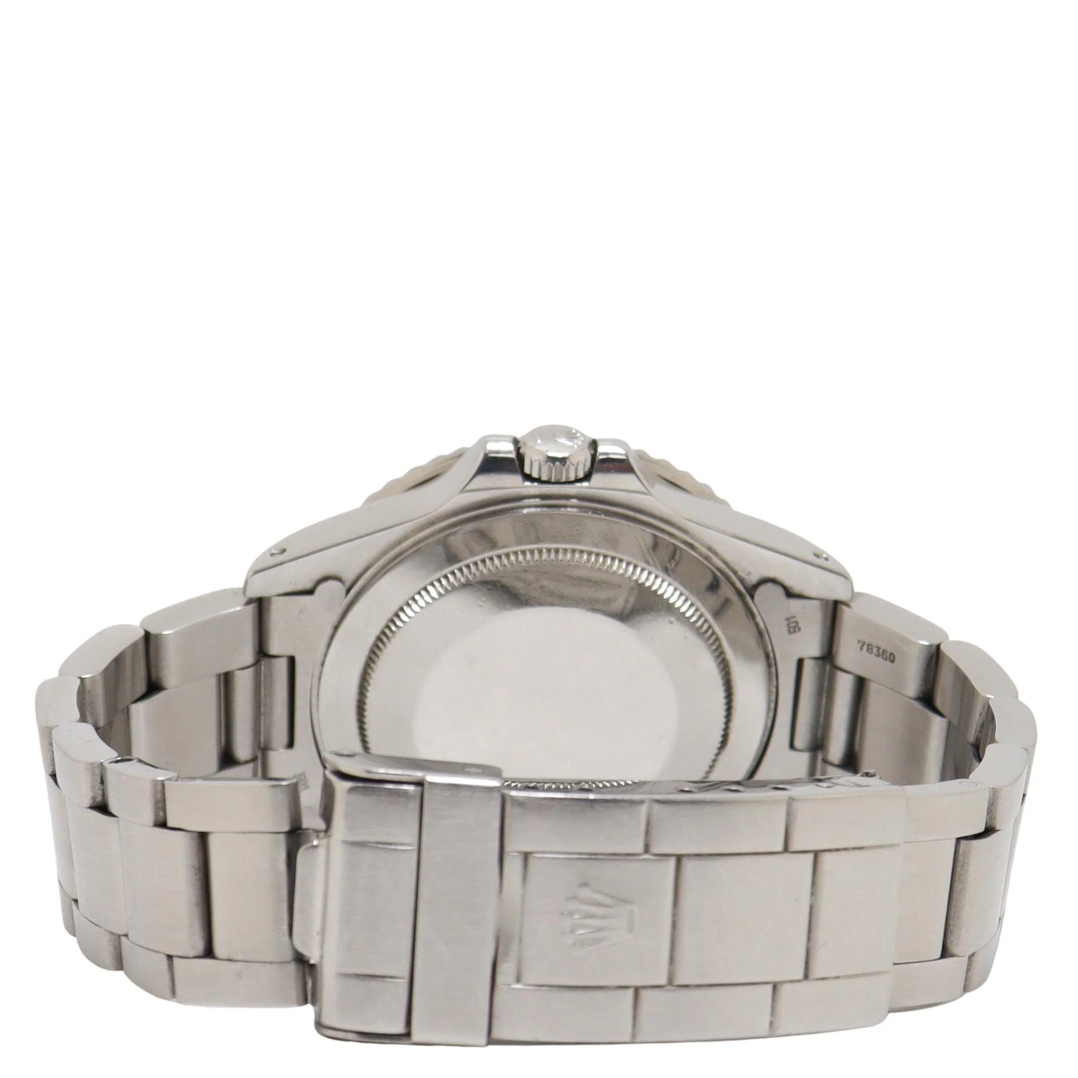 Rolex Gmt Master II Stainless Steel 40mm "Coke" Black Dot Dial Watch Reference #: 16710 - Image 4