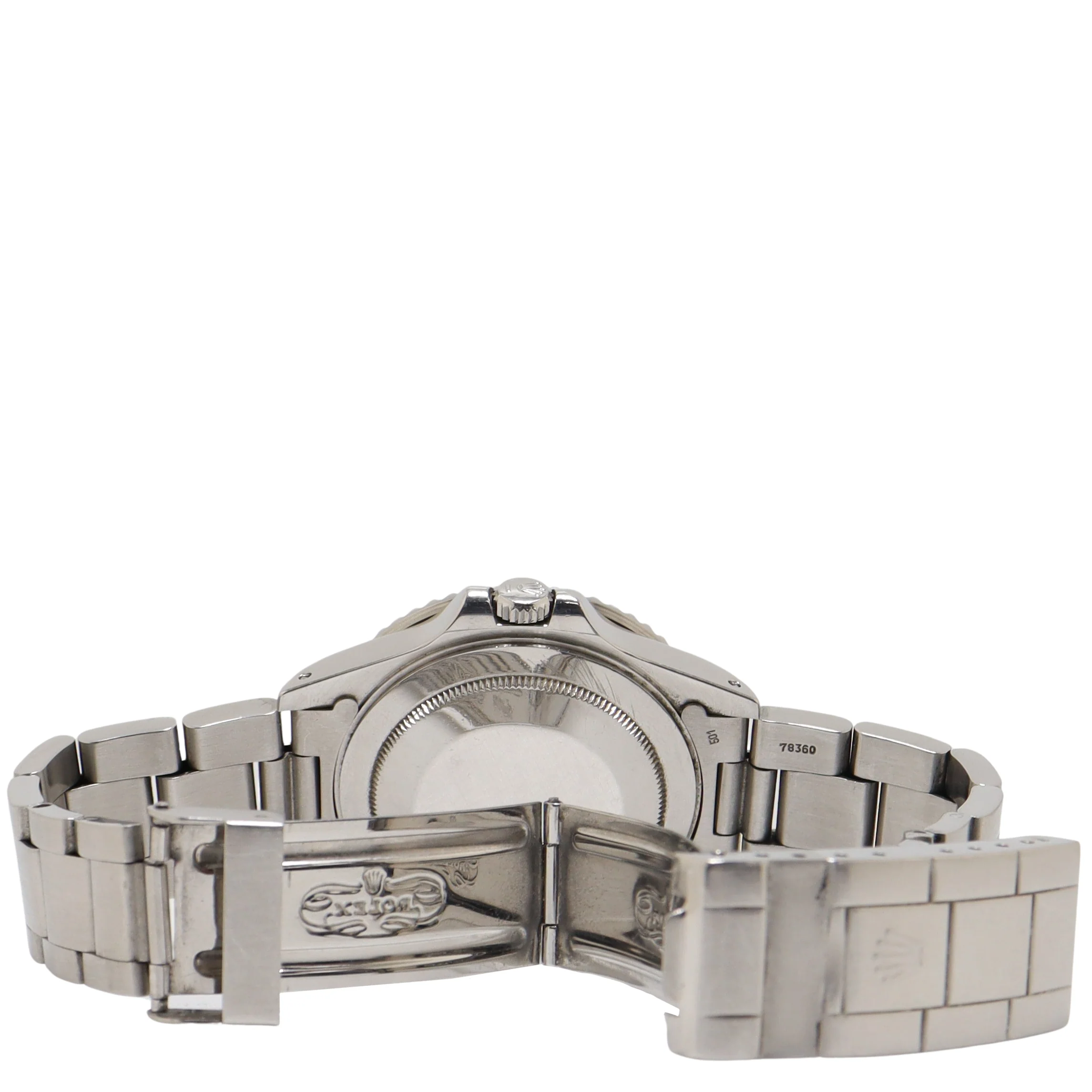 Rolex Gmt Master II Stainless Steel 40mm "Coke" Black Dot Dial Watch Reference #: 16710 - Image 5