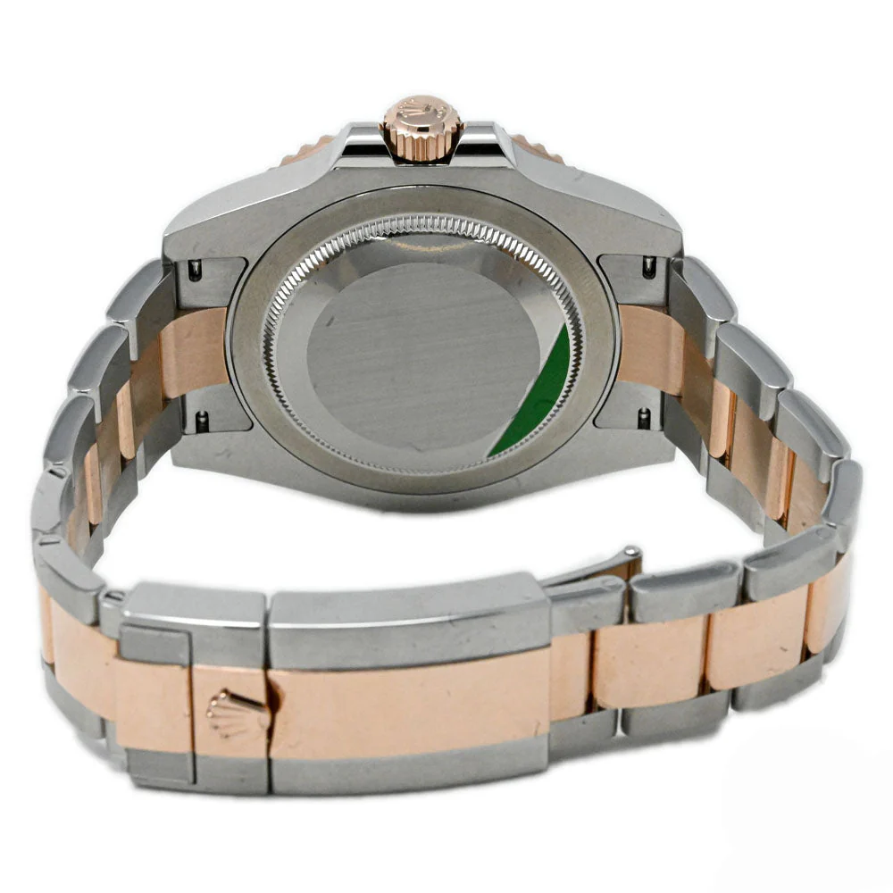 Rolex GMT Master II Two Tone Rose Gold & Steel 40mm Black Dot Dial Watch Reference#: 126711CHNR - Image 4