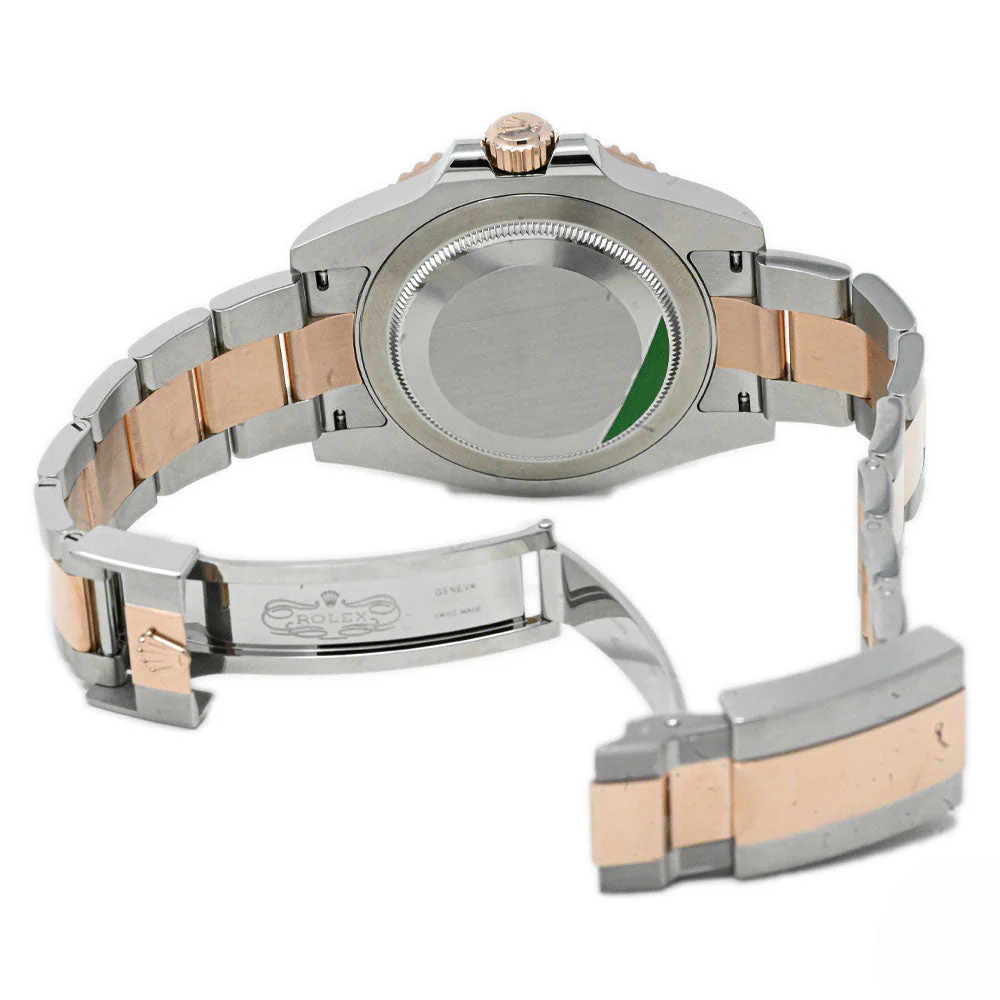 Rolex GMT Master II Two Tone Rose Gold & Steel 40mm Black Dot Dial Watch Reference#: 126711CHNR - Image 5