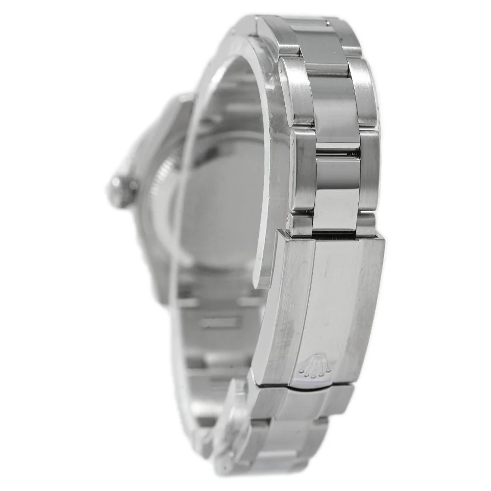 Rolex Ladies Oyster Perpetual 26mm White MOP Diamond Dial Watch Reference# 176200 - Image 3