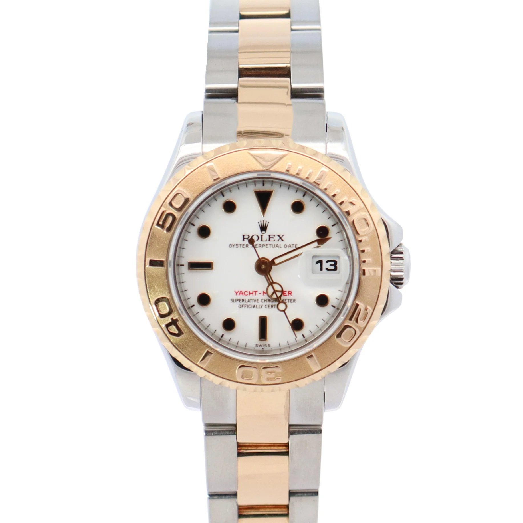 Rolex Yacht-Master 29mm White Dial Watch Ref# 169623