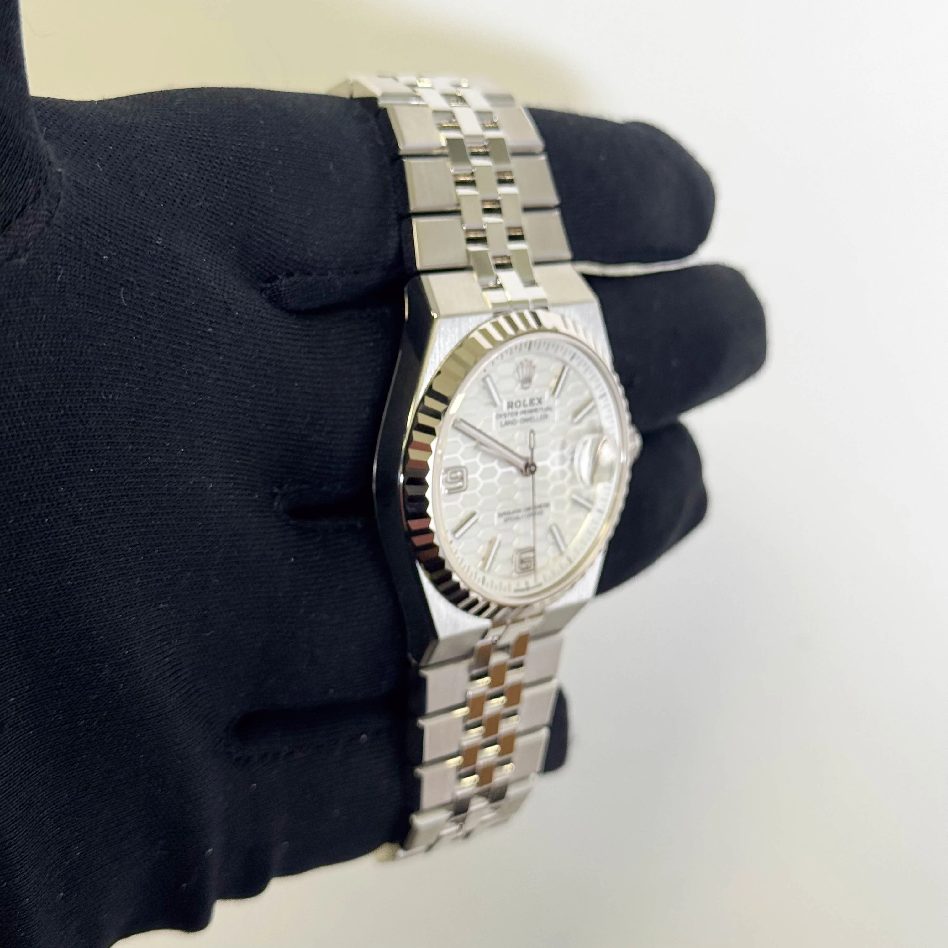 Rolex Land-Dweller 36mm White Dial Watch Ref# 127234 - Image 3