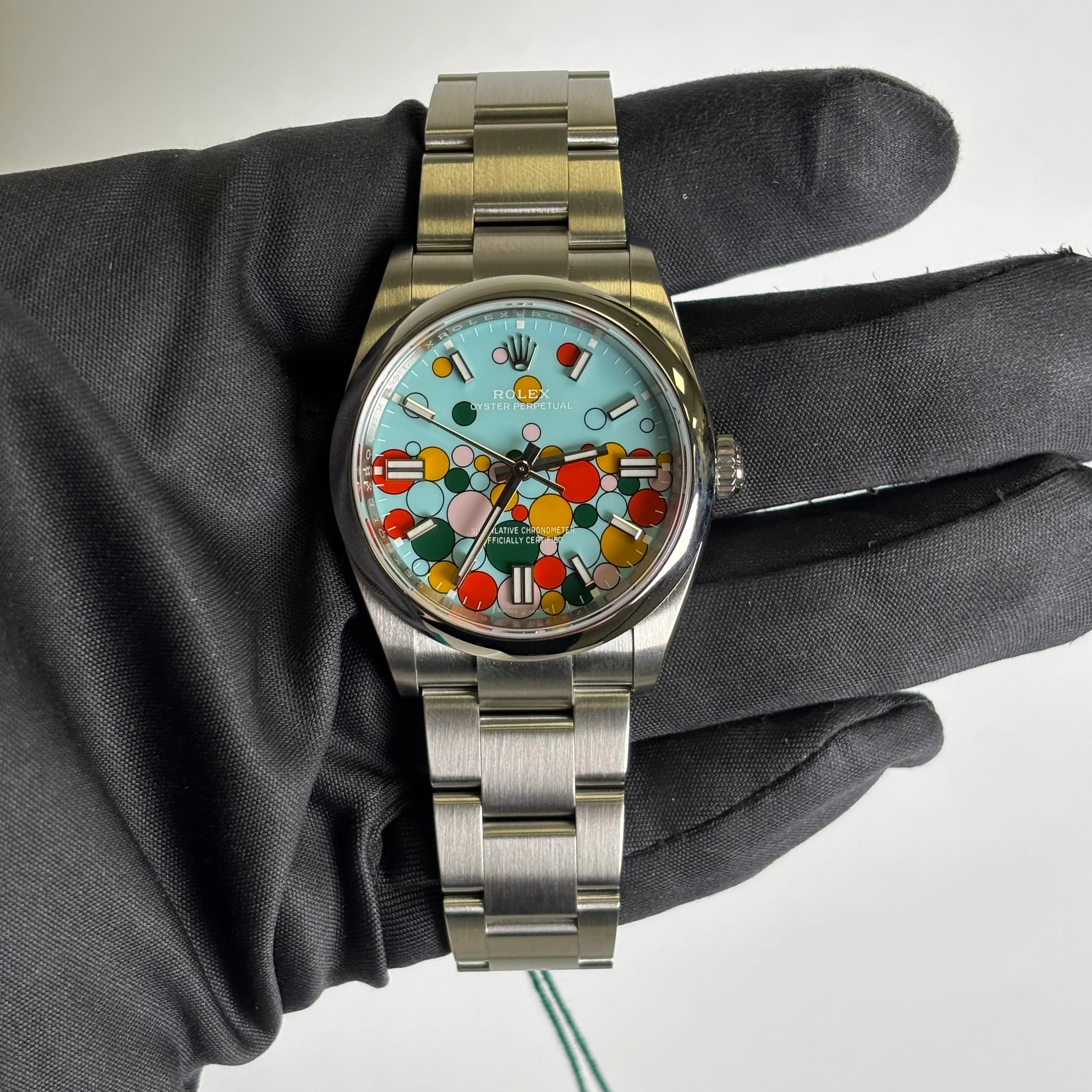 Rolex Oyster Perpetual 36mm Celebration Dial Watch Ref# 126000 - Image 2
