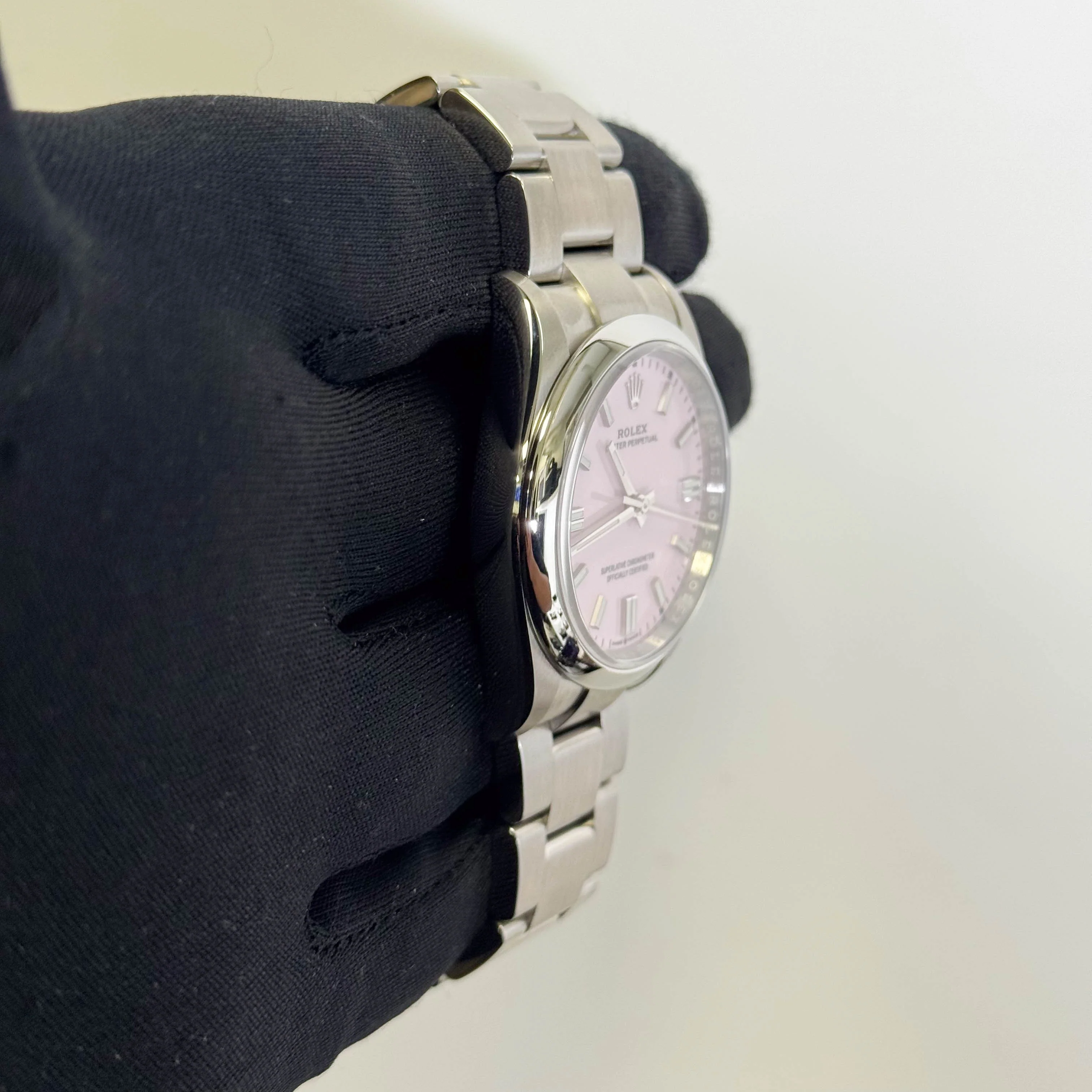 Rolex Oyster Perpetual 36mm Pink Dial Watch Ref# 126000 - Image 3