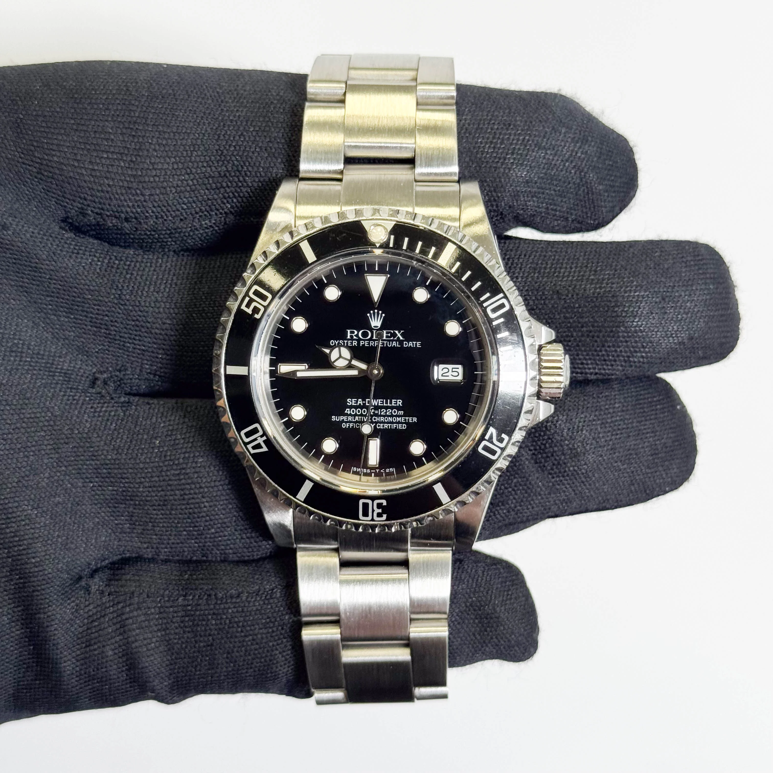 Rolex Sea-Dweller 40mm Black Dial Watch Ref# 16600 - Image 2