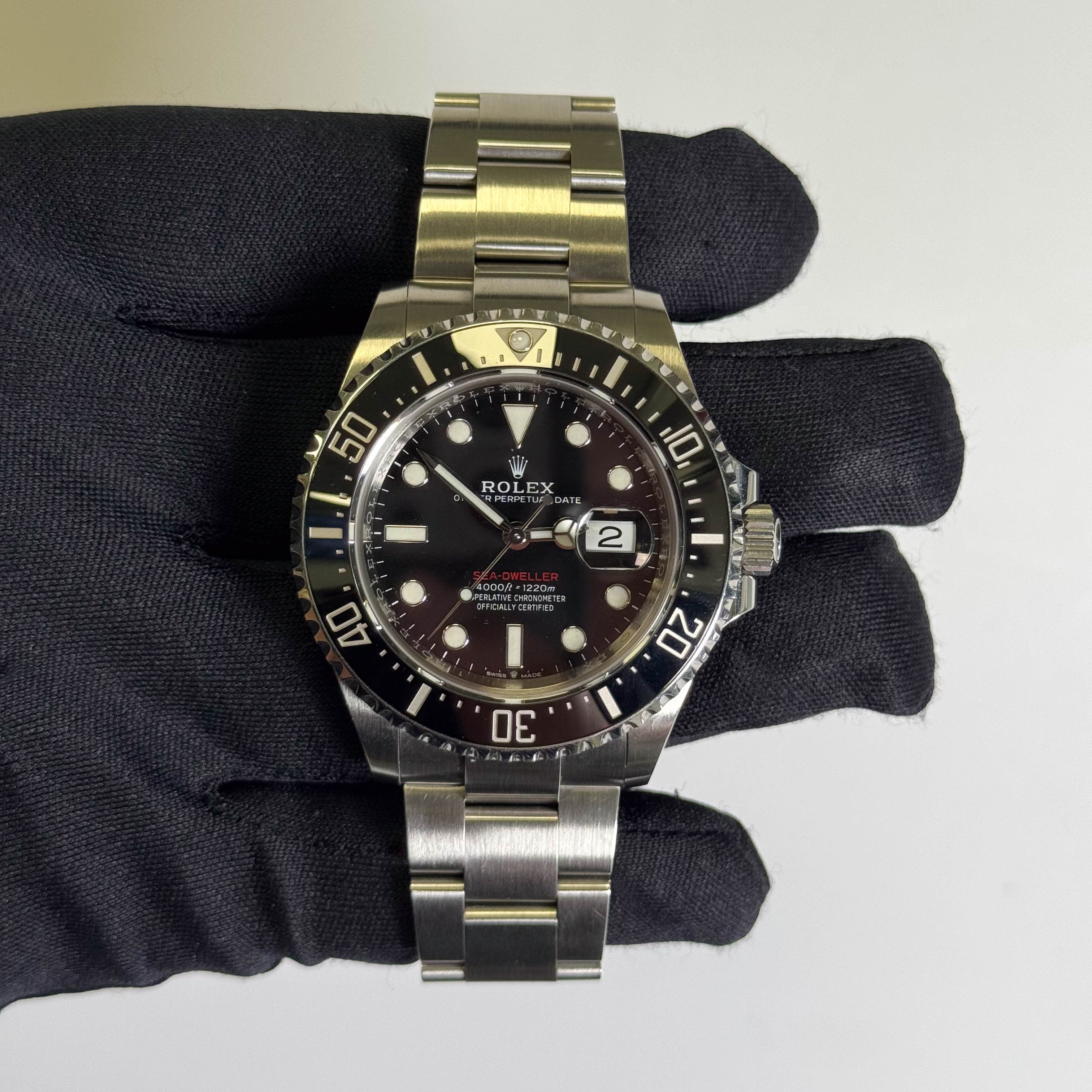 Rolex Sea-Dweller 43mm Black Dial Watch Ref# 126600 - Image 2