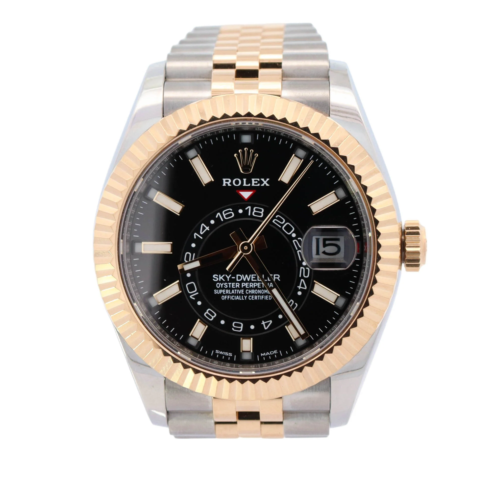 Rolex Sky-Dweller 42mm Black Dial Ref# 326933