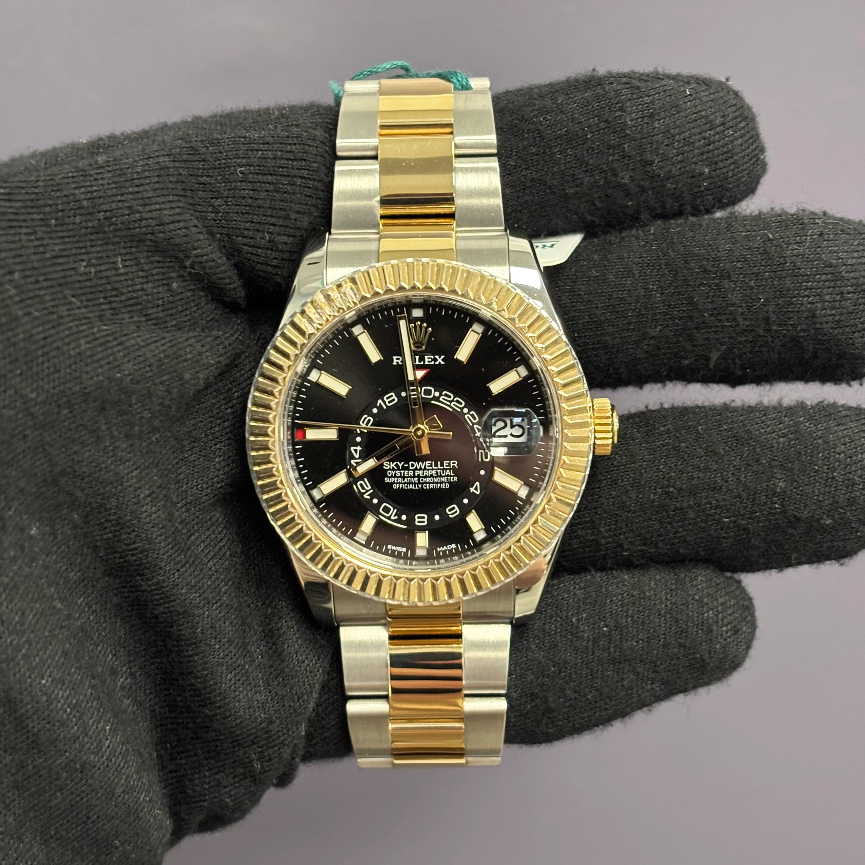 Rolex Sky-Dweller 42mm Black Dial Watch Ref# 326933 - Image 2