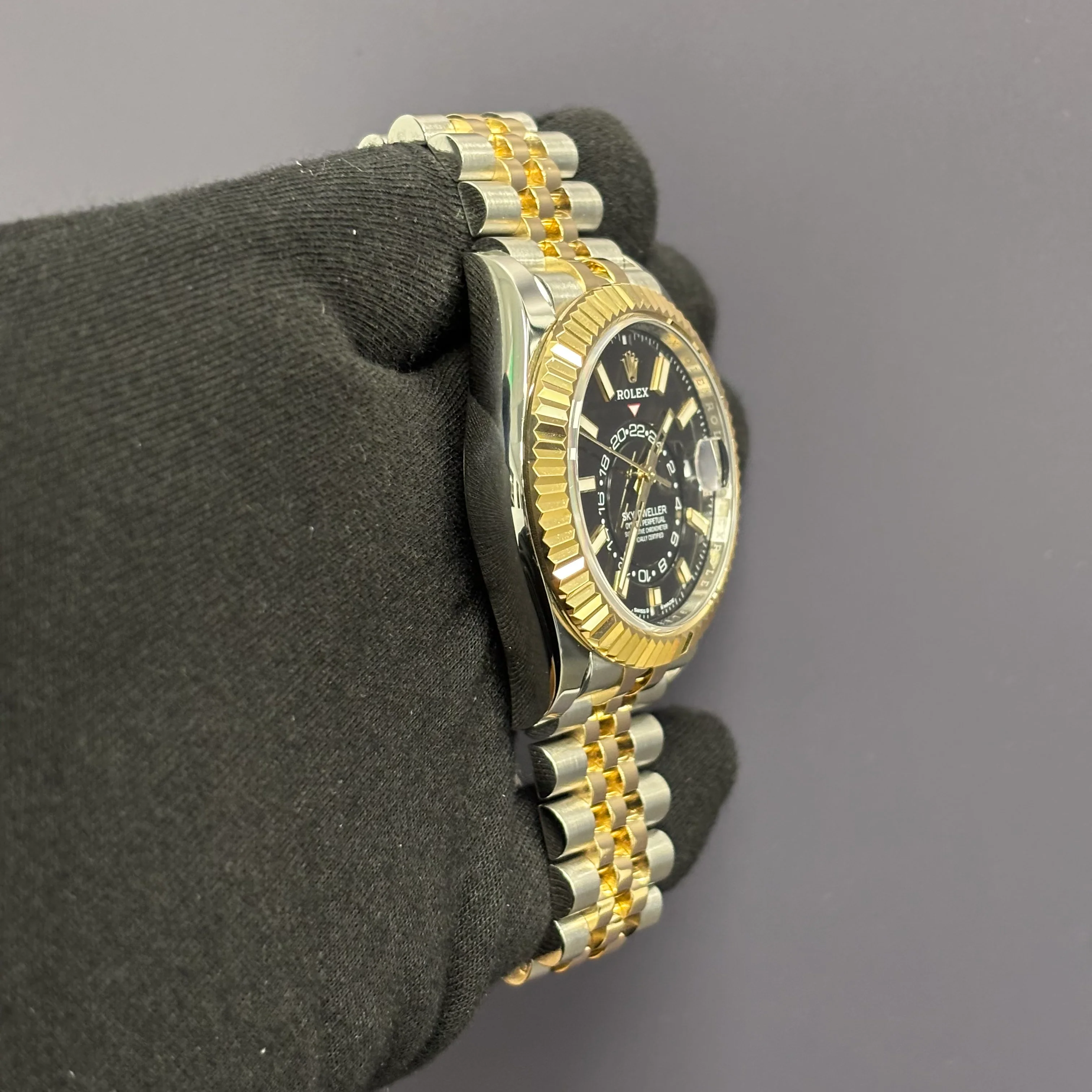 Rolex Sky-Dweller 42mm Black Dial Watch Ref# 336933 - Image 3