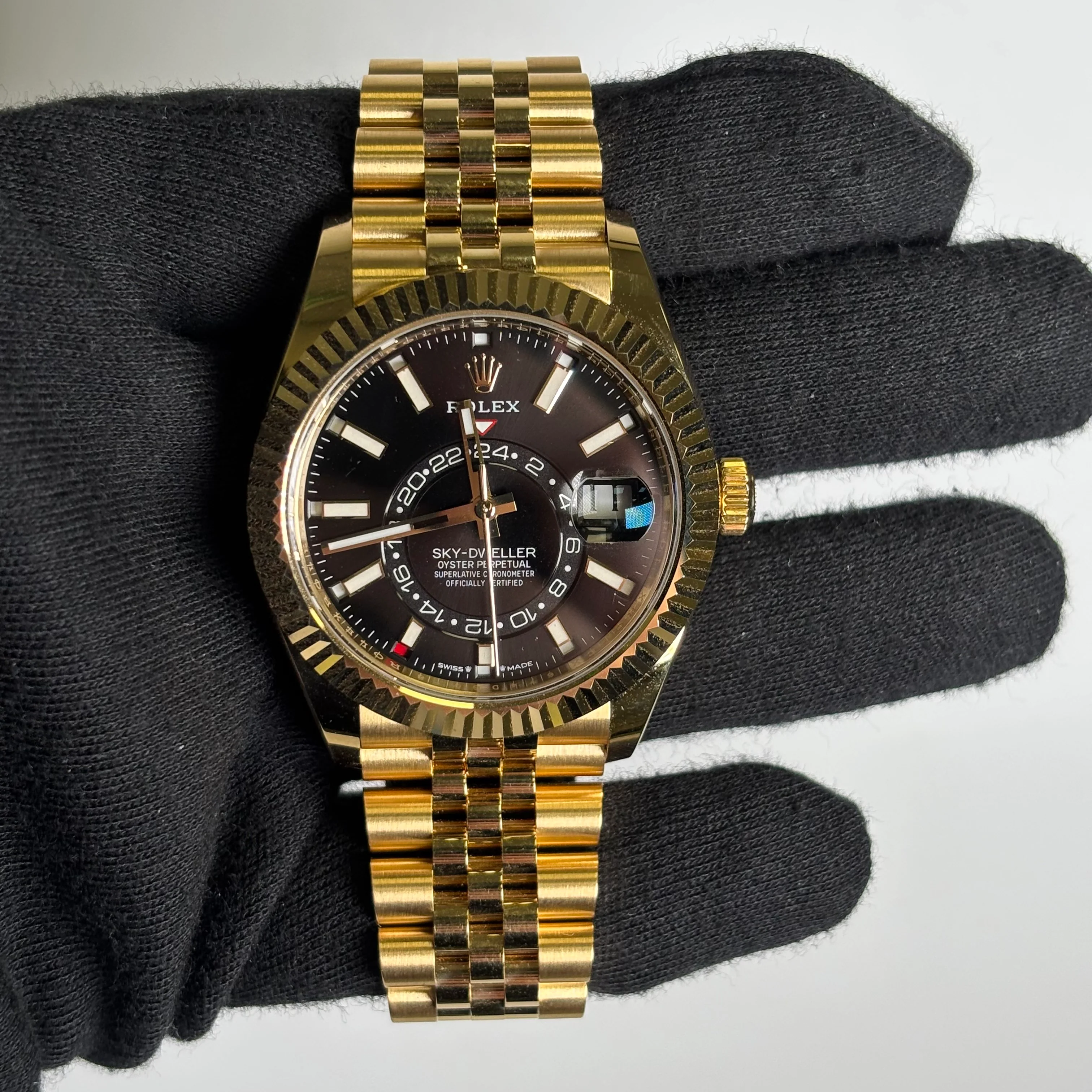 Rolex Sky-Dweller 42mm Black Dial Watch Ref# 336938 - Image 2