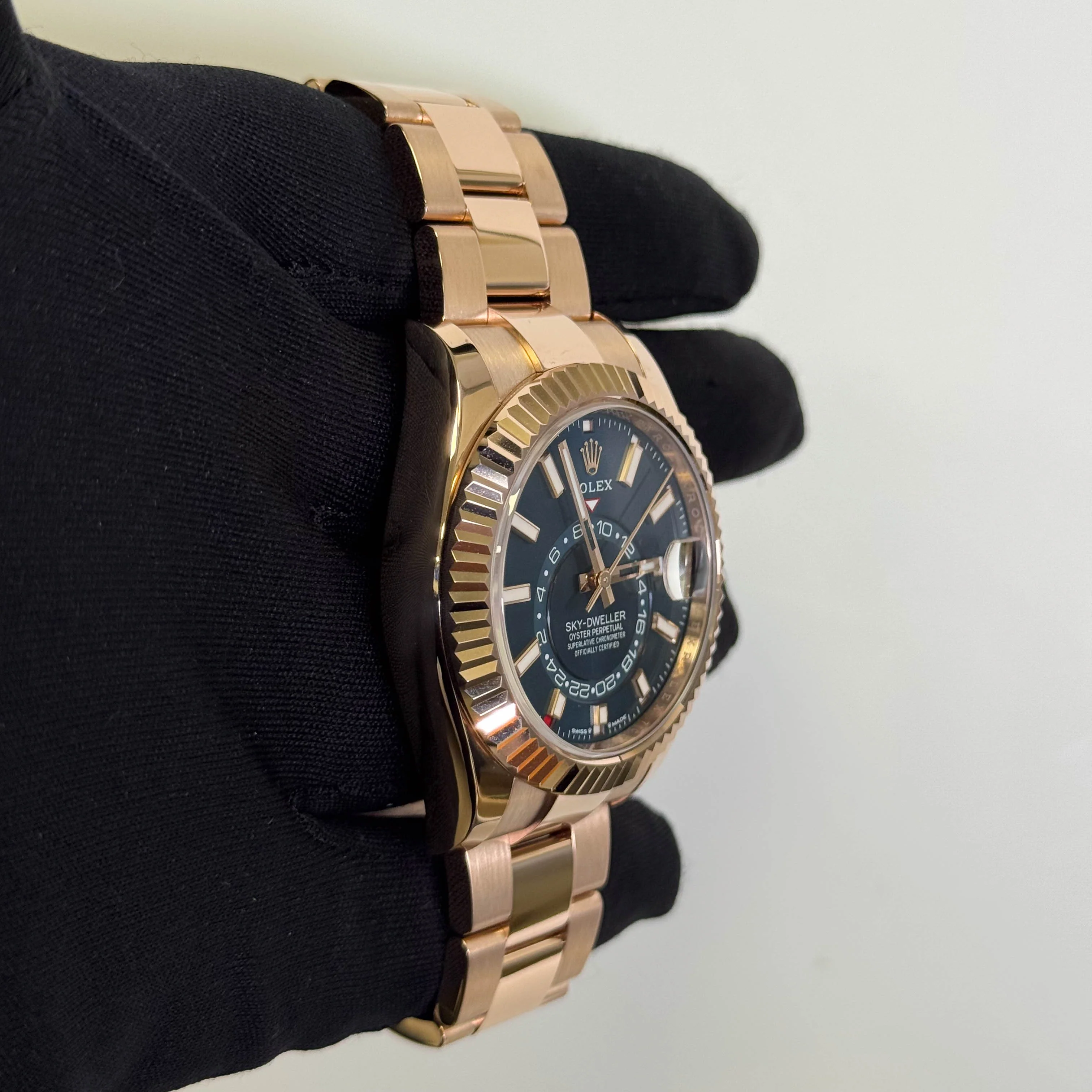 Rolex Sky-Dweller 42mm Blue Dial Watch Ref# 336935 - Image 3