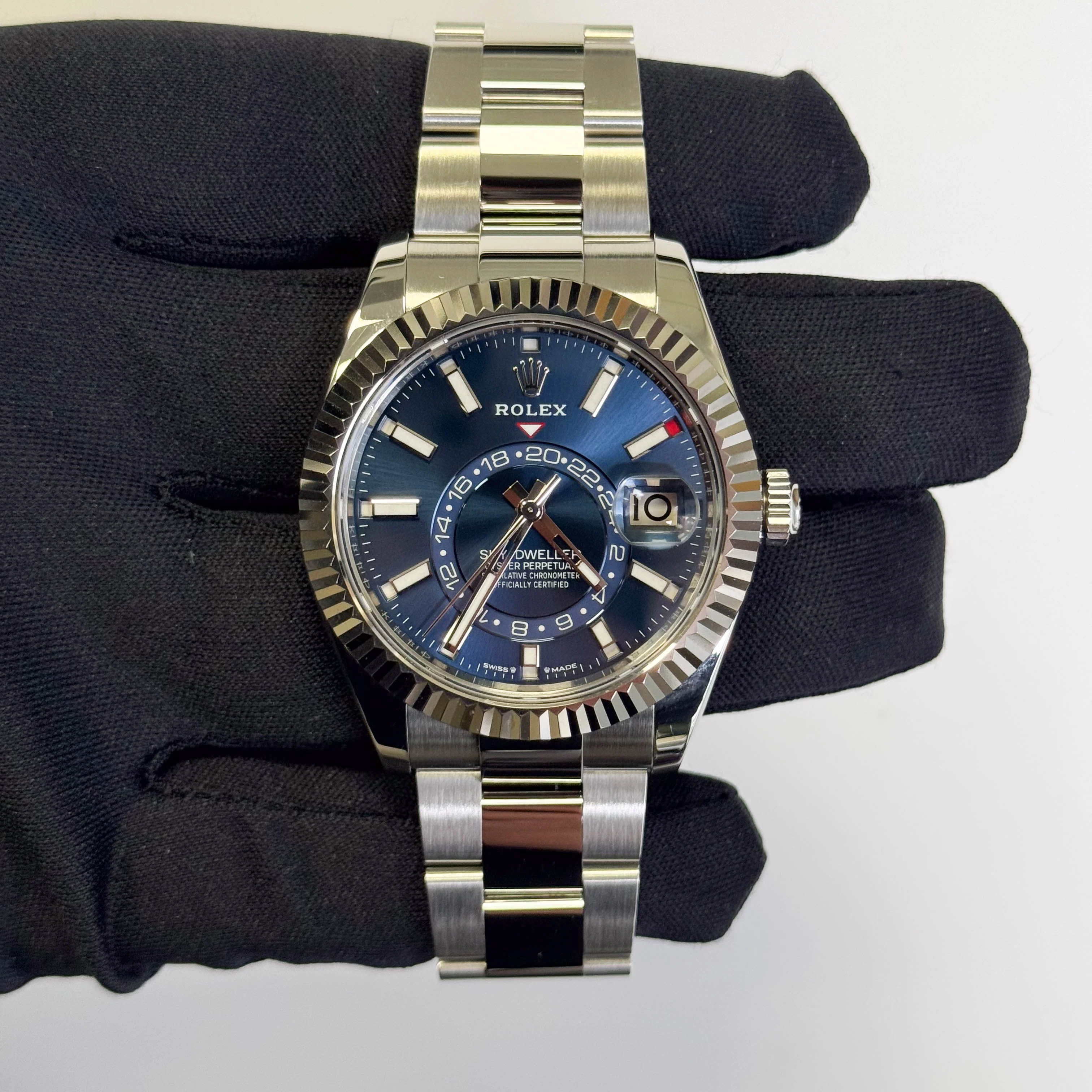 Rolex Sky-Dweller 42mm Blue Dial Watch Ref# 336934 - Image 2