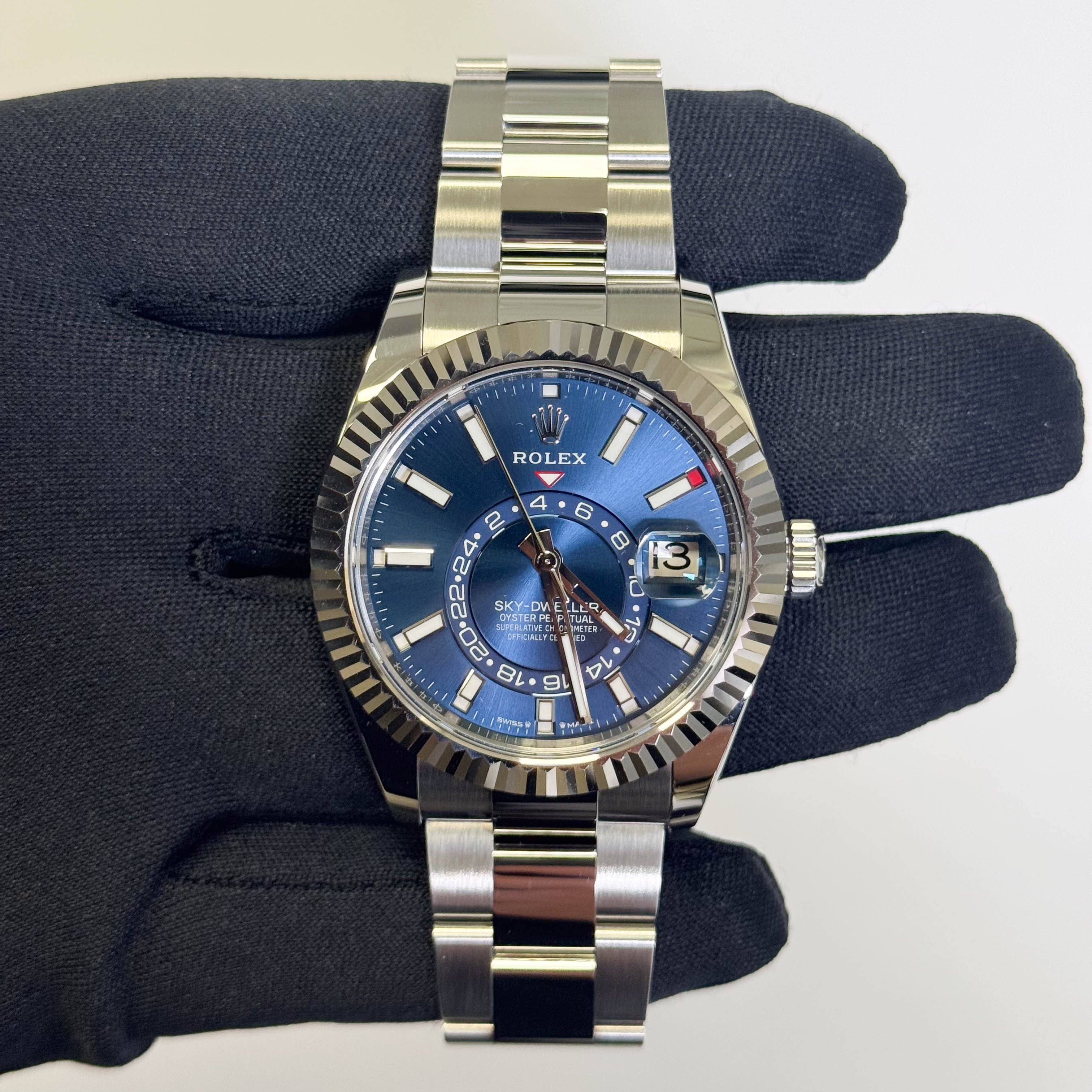 Rolex Sky-Dweller 42mm Blue Dial Watch Ref# 336934 - Image 2
