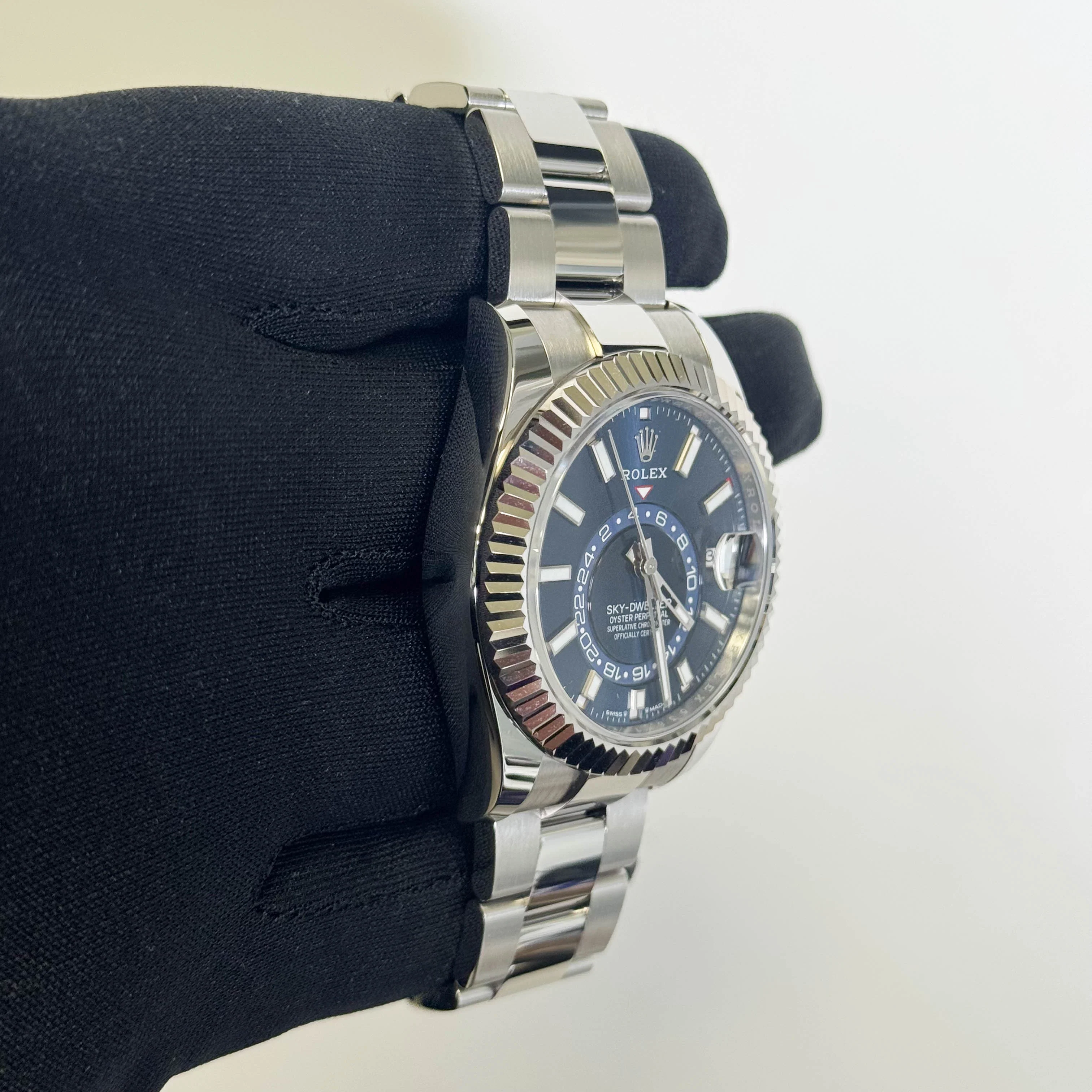 Rolex Sky-Dweller 42mm Blue Dial Watch Ref# 336934 - Image 3