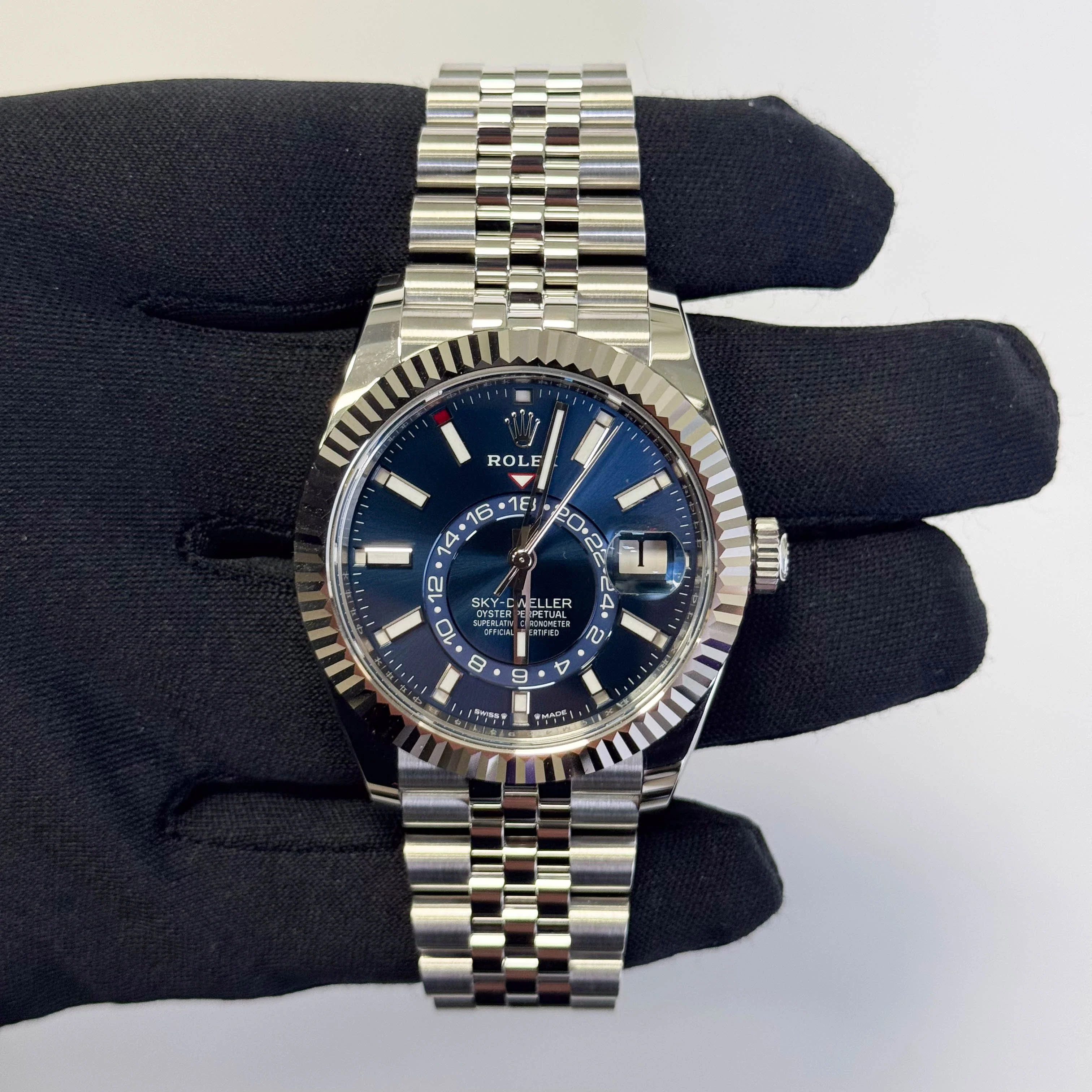 Rolex Sky-Dweller 42mm Blue Dial Watch Ref# 336934 - Image 2