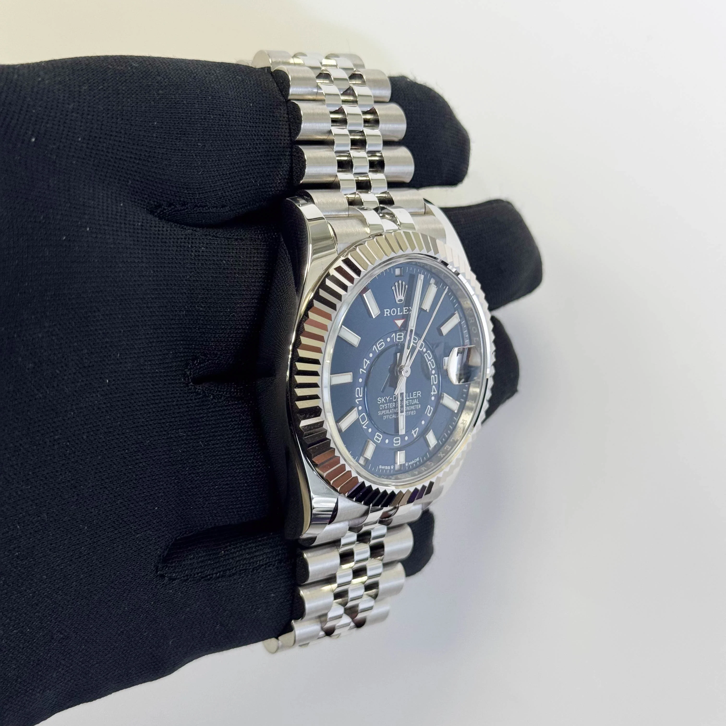 Rolex Sky-Dweller 42mm Blue Dial Watch Ref# 336934 - Image 3