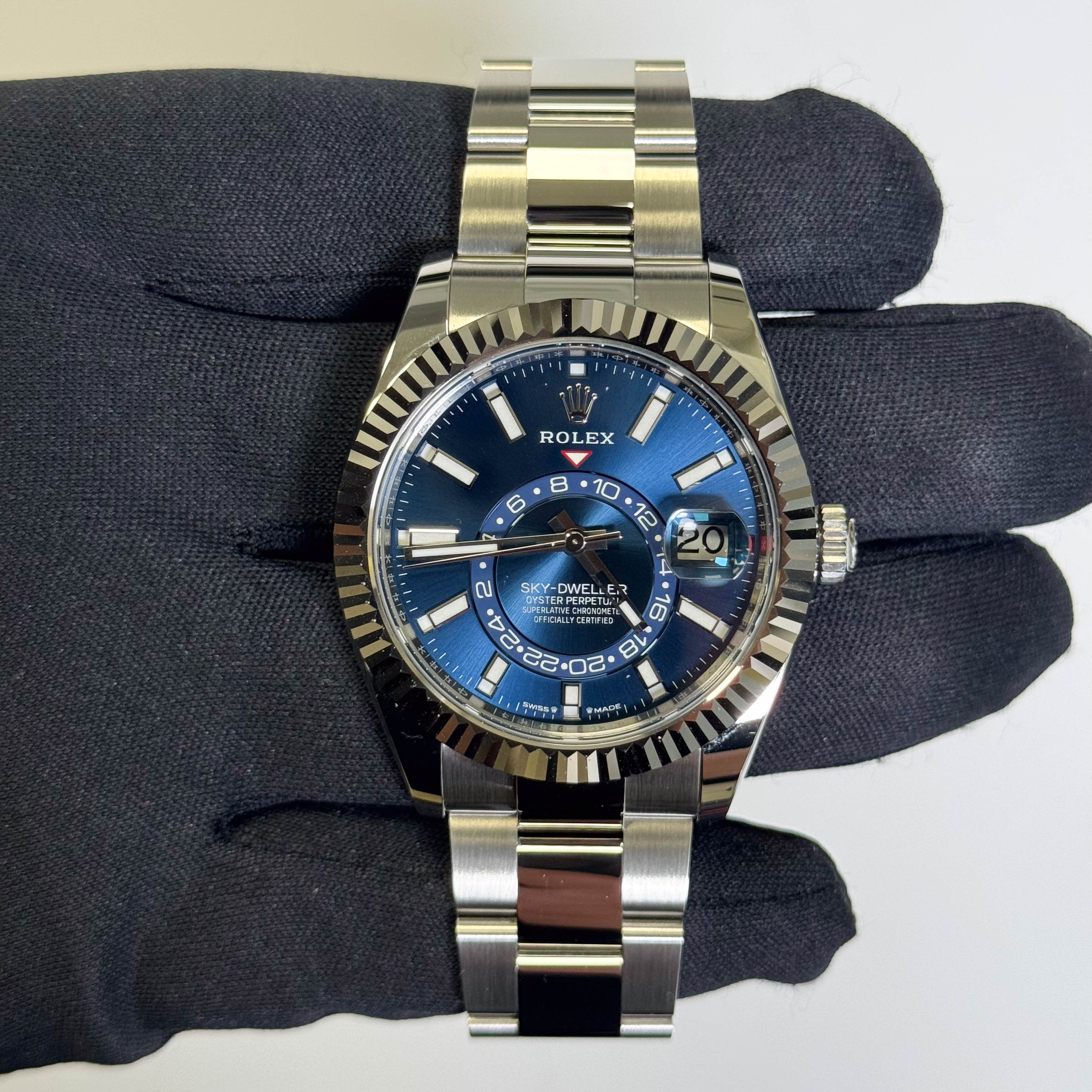 Rolex Sky-Dweller 42mm Blue Dial Watch Ref# 336934 - Image 2
