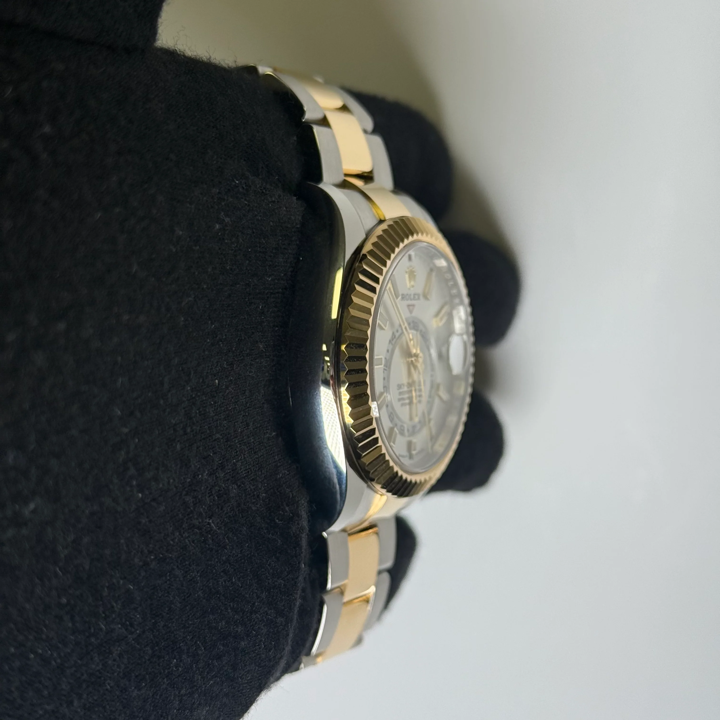 Rolex Sky-Dweller 42mm Champagne Dial Watch Ref# 336933 - Image 3