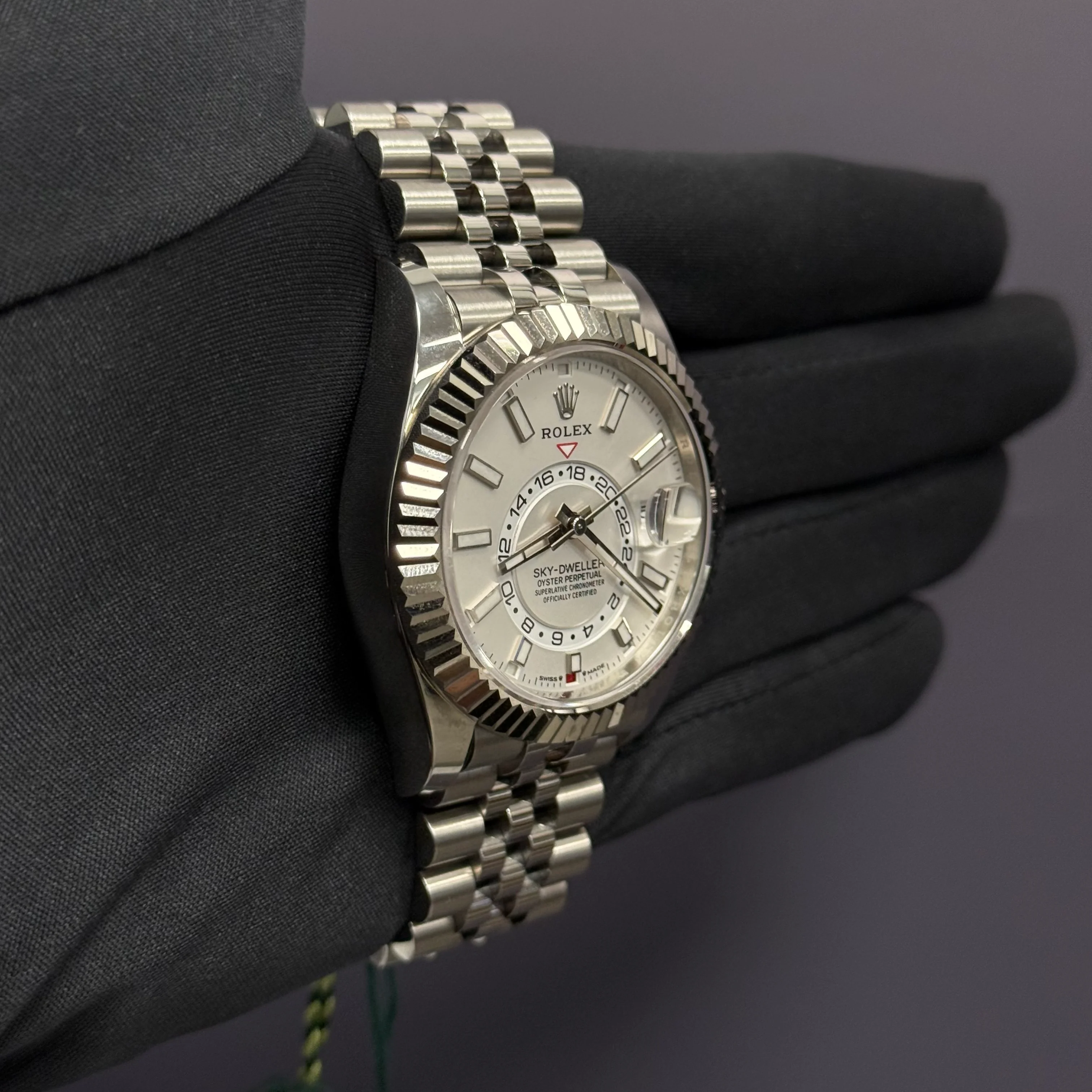 Rolex Sky-Dweller 42mm White Dial Watch Ref# 336934 - Image 3